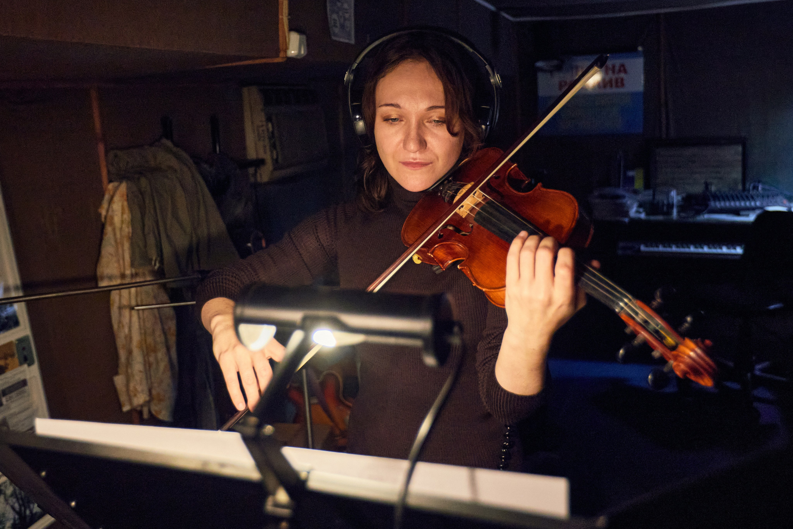 Студия звукозаписи. Фотограф Юлия Маринина