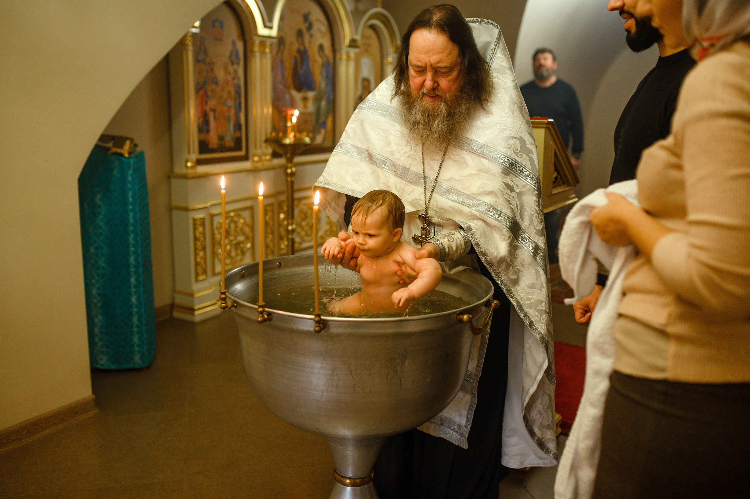 Крещение Лизы. Успенский собор. Свадебный и семейный Фотограф в Пензе Татьяна Лапоногова