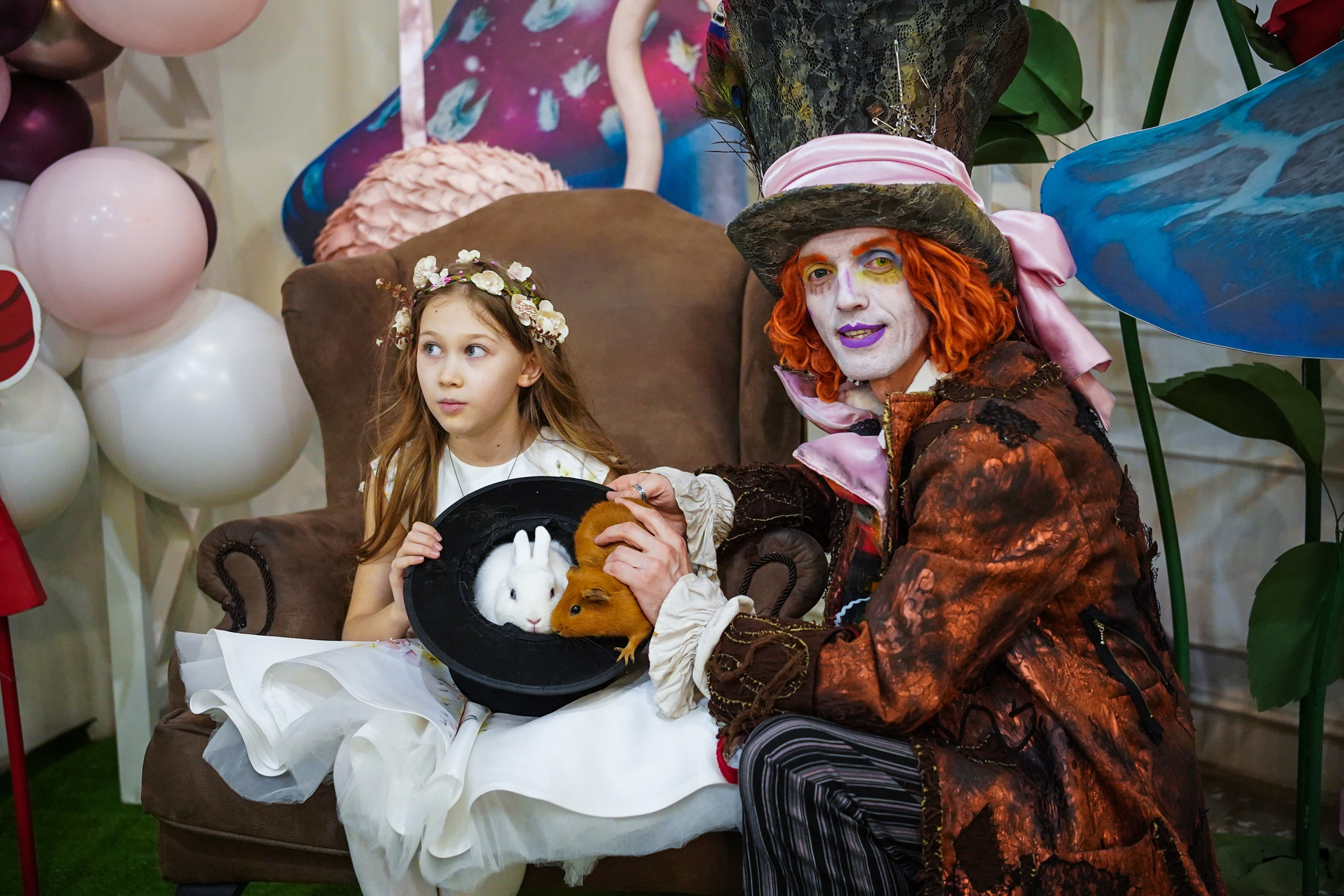 День Рождения Алиса в стране чудес. Фотограф
