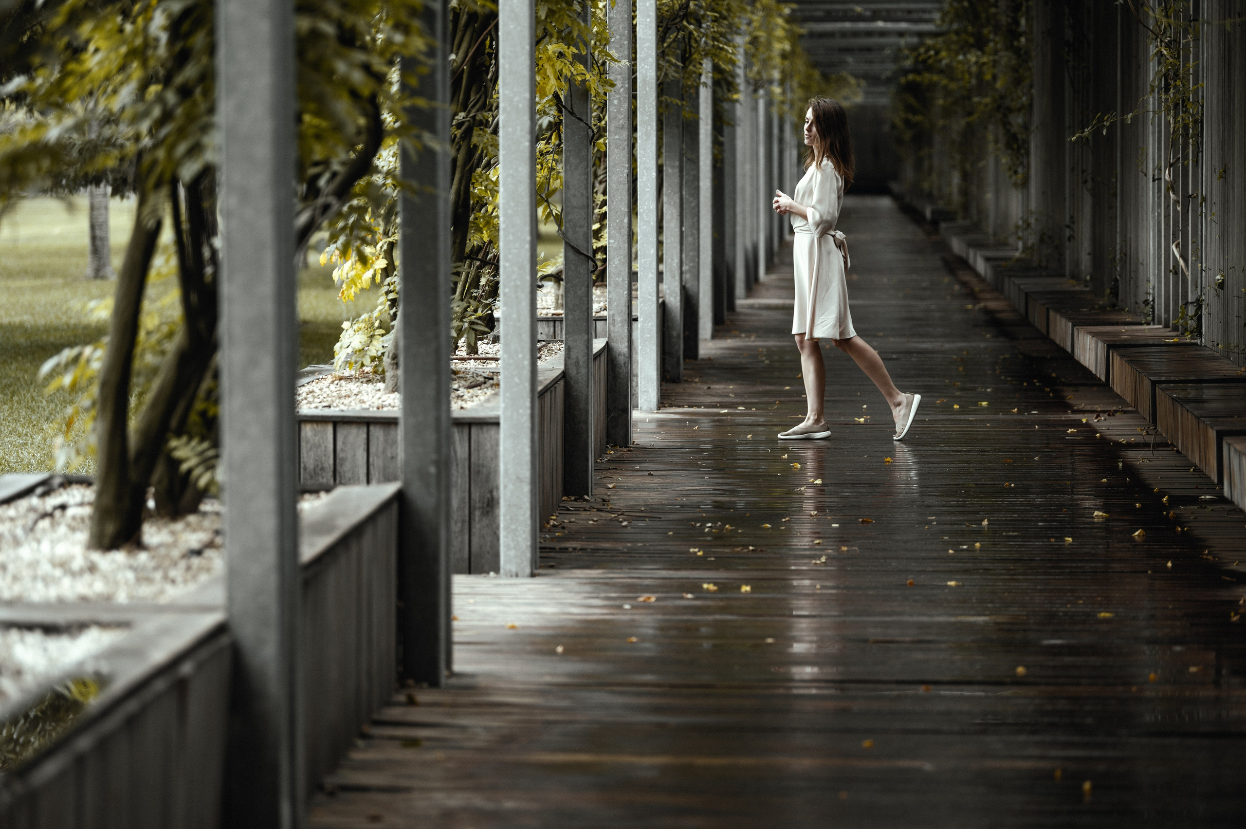 Под каплями летнего дождя. Профессиональная фотосессия в Краснодаре | Фотограф Денис Труфанов