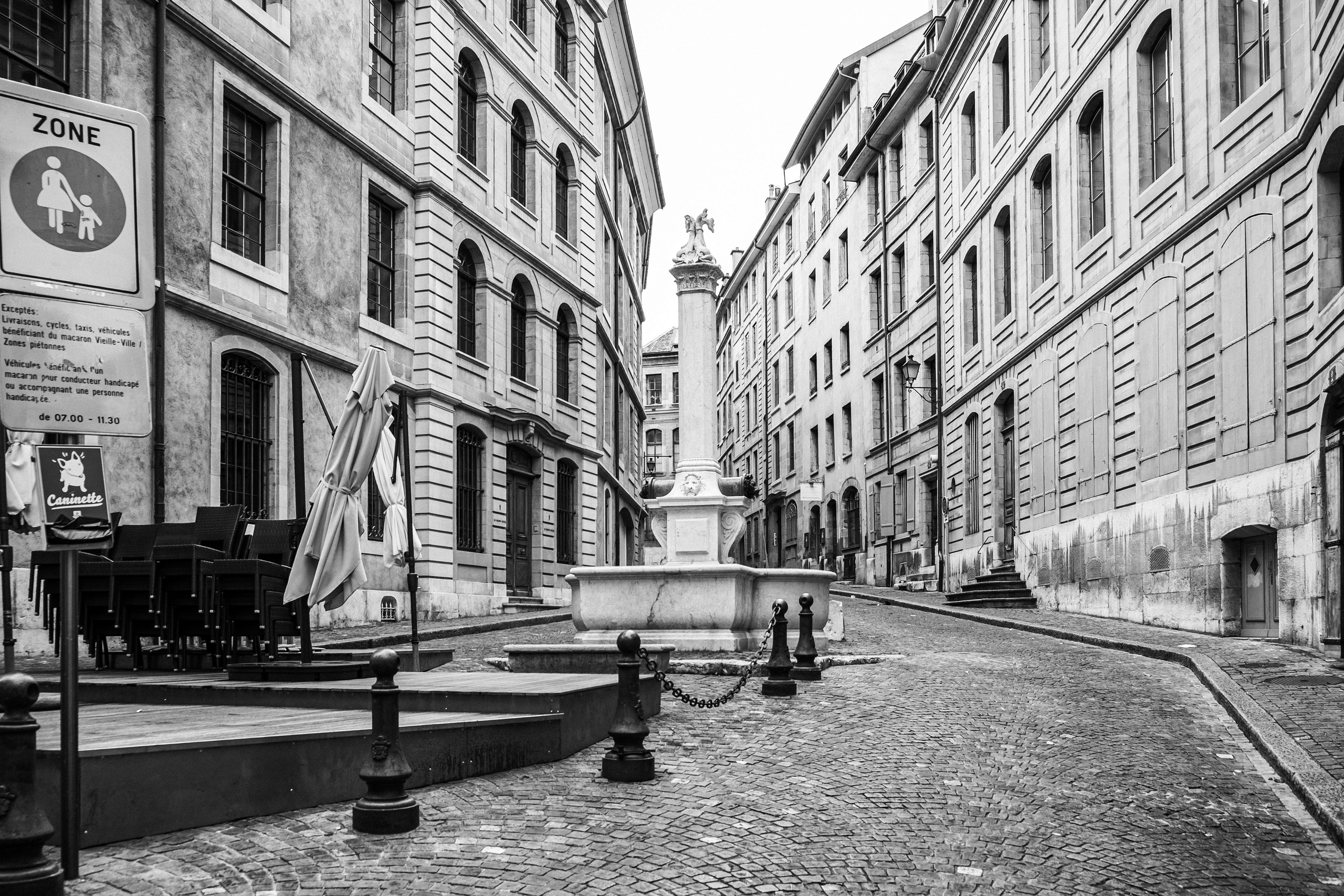 Женева. Фотограф Антон Швец — Монохромная реальность