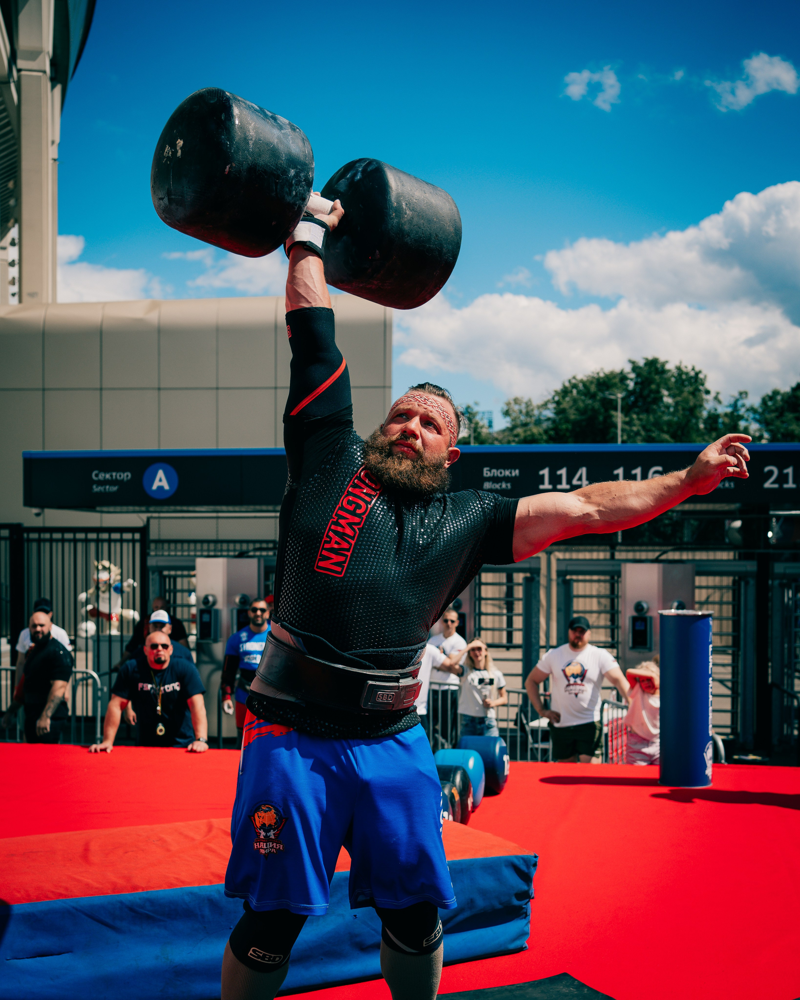 Съемка «Strongman World Cup»