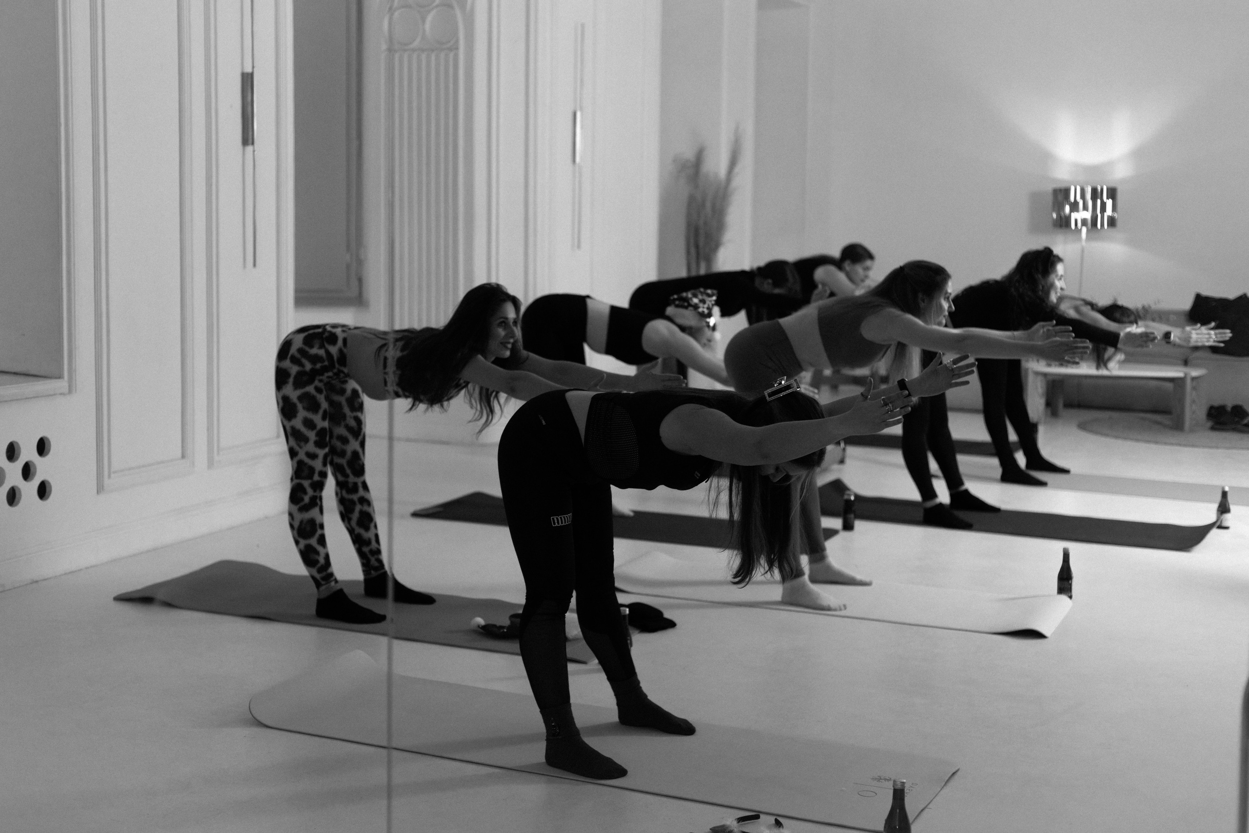 Новогоднее занятие по растяжке. Фотограф в Санкт-Петербурге Смирнова Диана