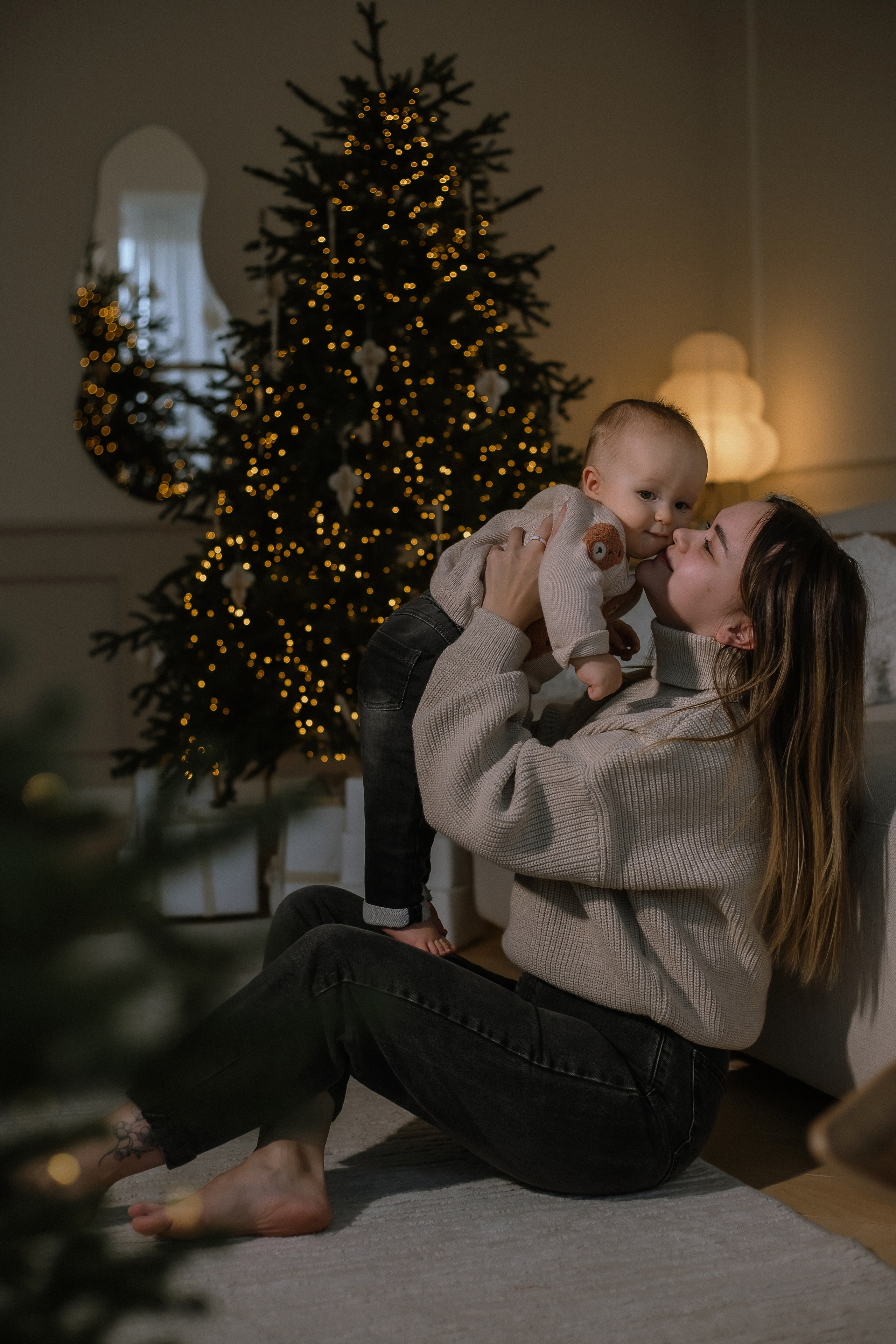 Предновогодняя серия Екатерины, Алексея и Матвея (в рамках студийных экспресс). Фотограф Екатеринубрг/Верхняя Пышма