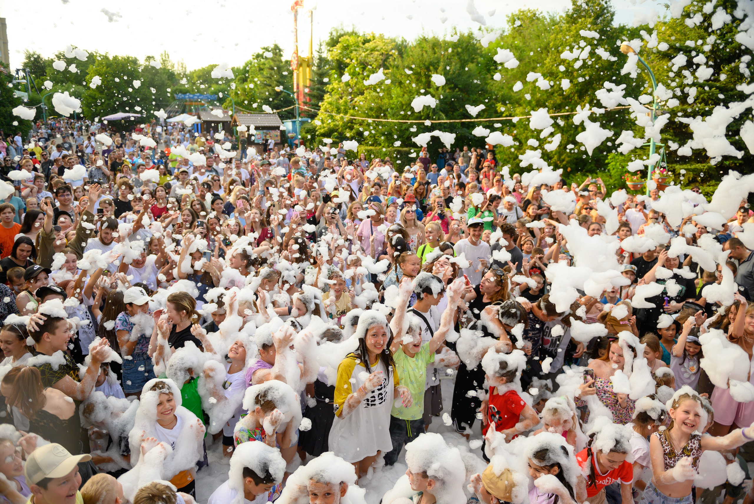 Пенная вечеринка Саратов. Шоу программы Владимира Куликова