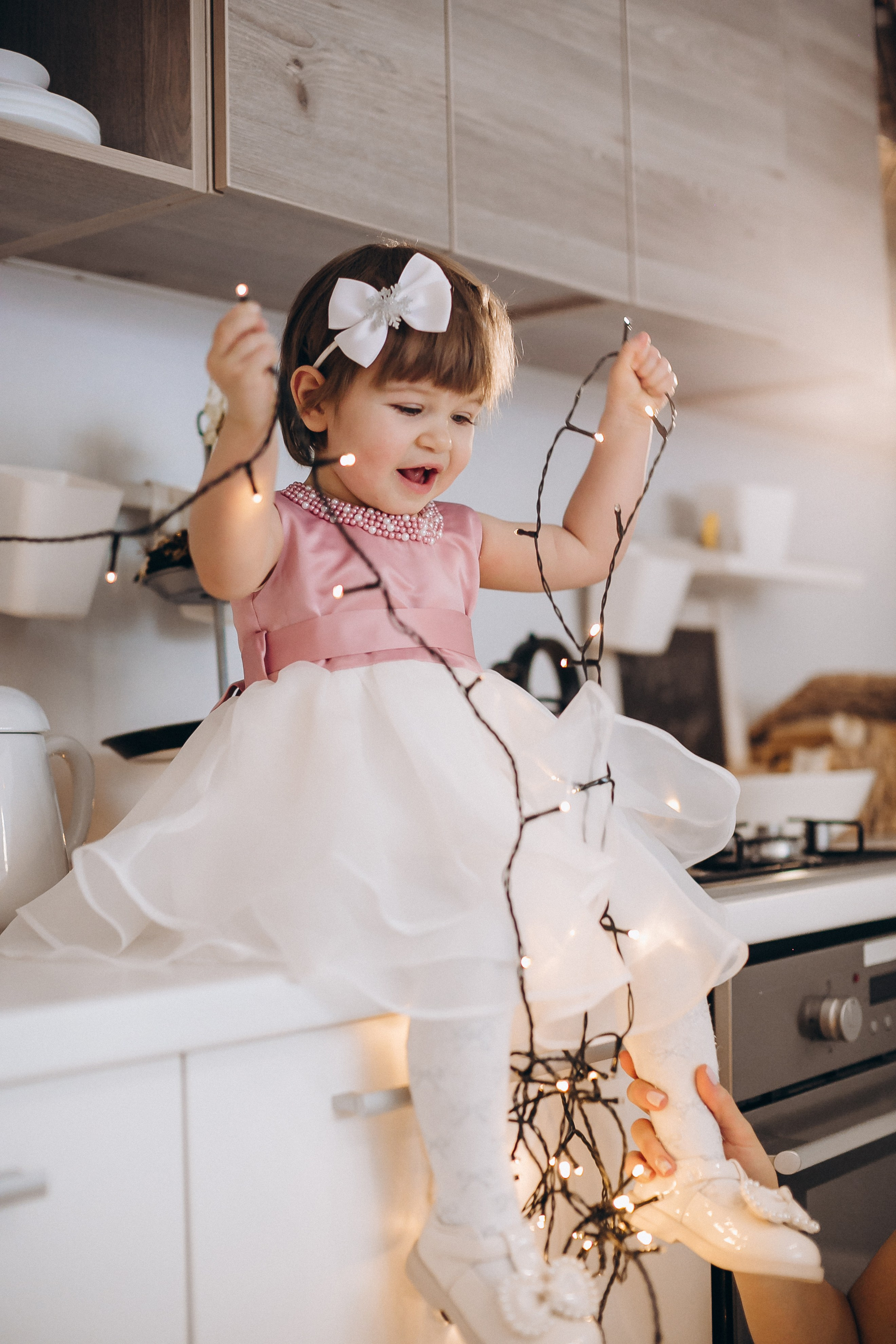 Новогодняя фотосессия в студии. Семейный, детский и школьный фотограф в Москве Рудницкая Анна