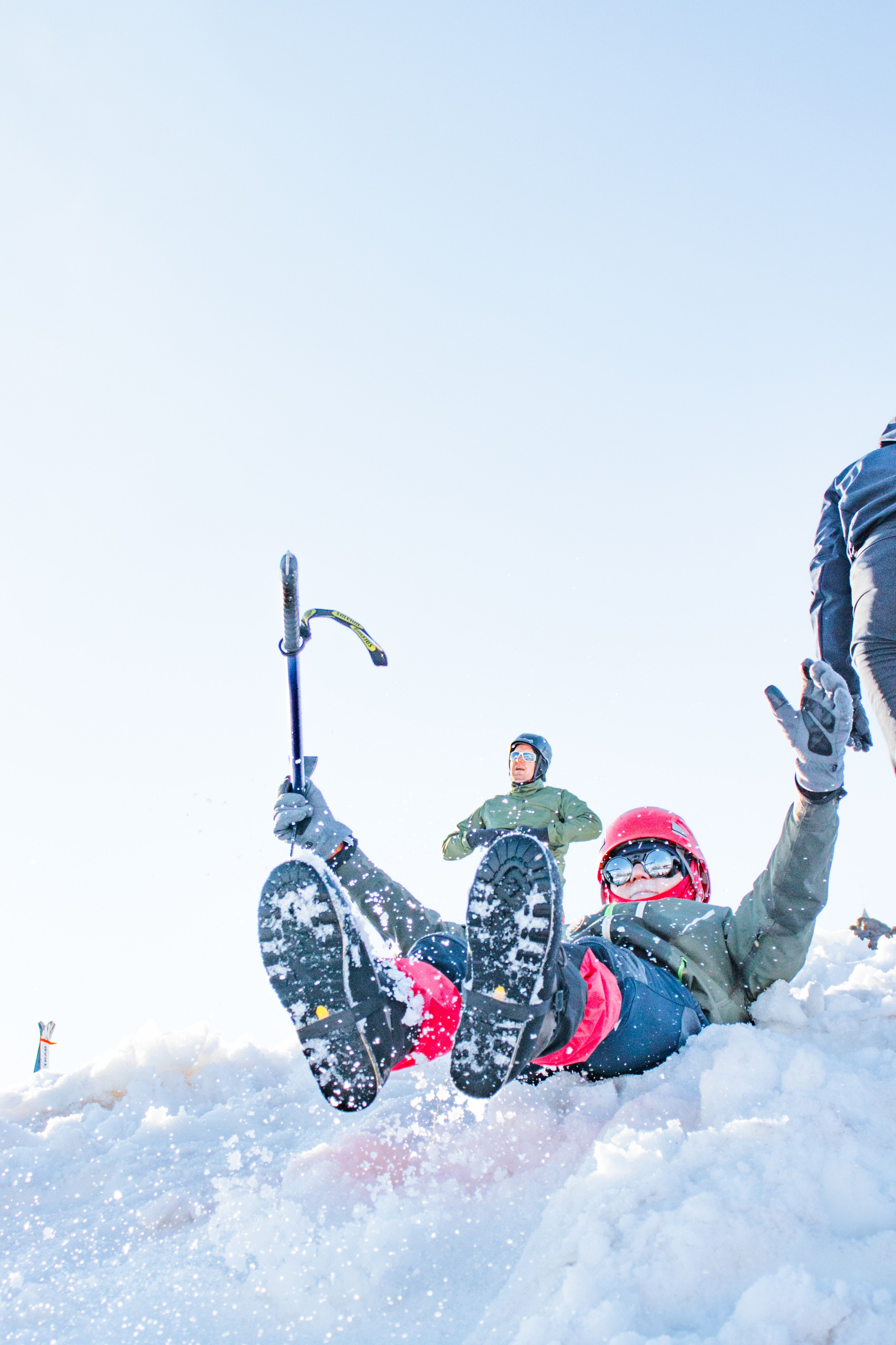 Снежно-ледовые занятия. Фотограф на трекинг и восхождение Эльбрус, Приэльбрусье. Елизавета Бобок