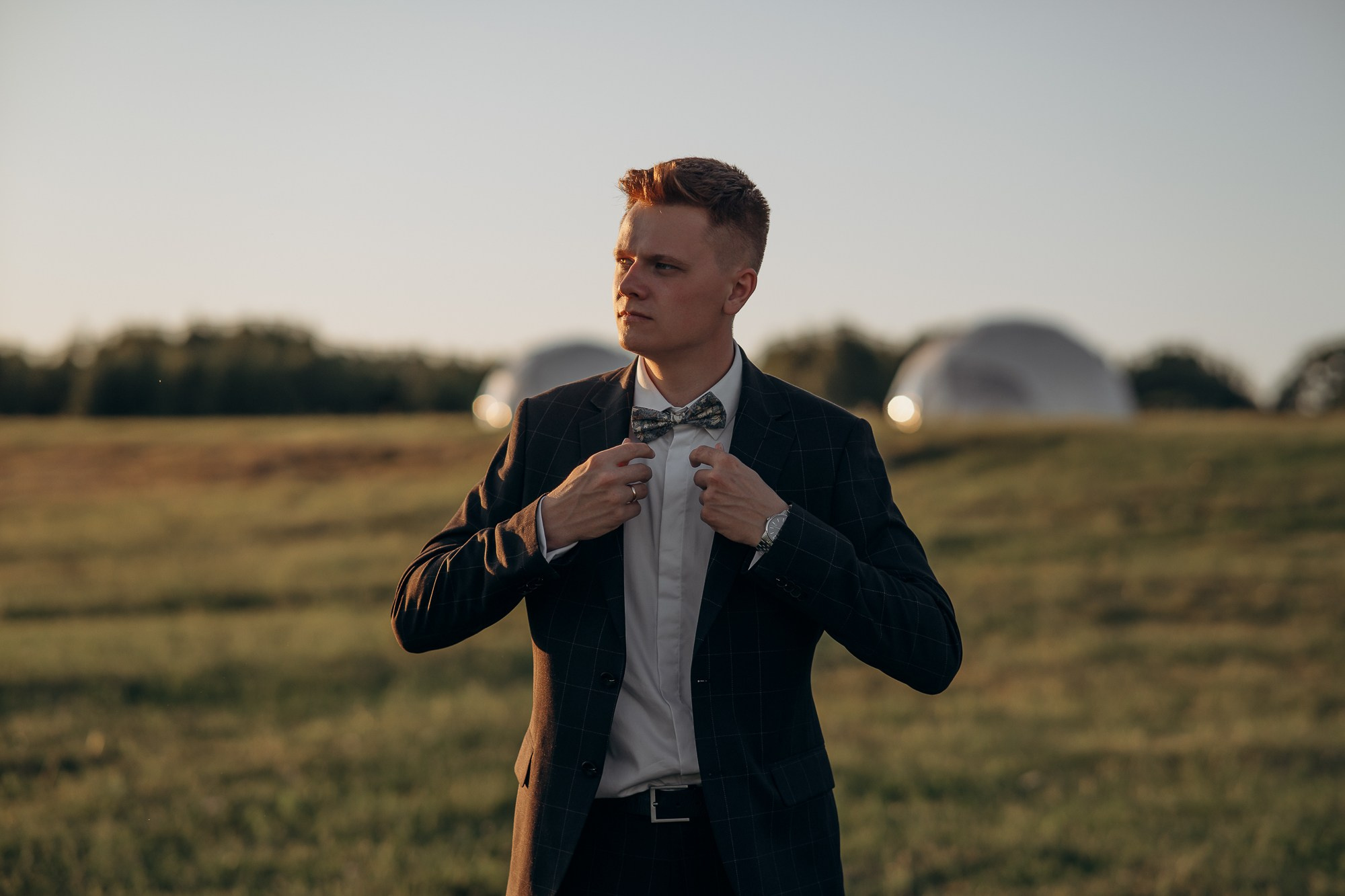 Свадебная фотосессия в глэмпинге. Свадебный и репортажный фотограф в Ярославле Евгений Сальников