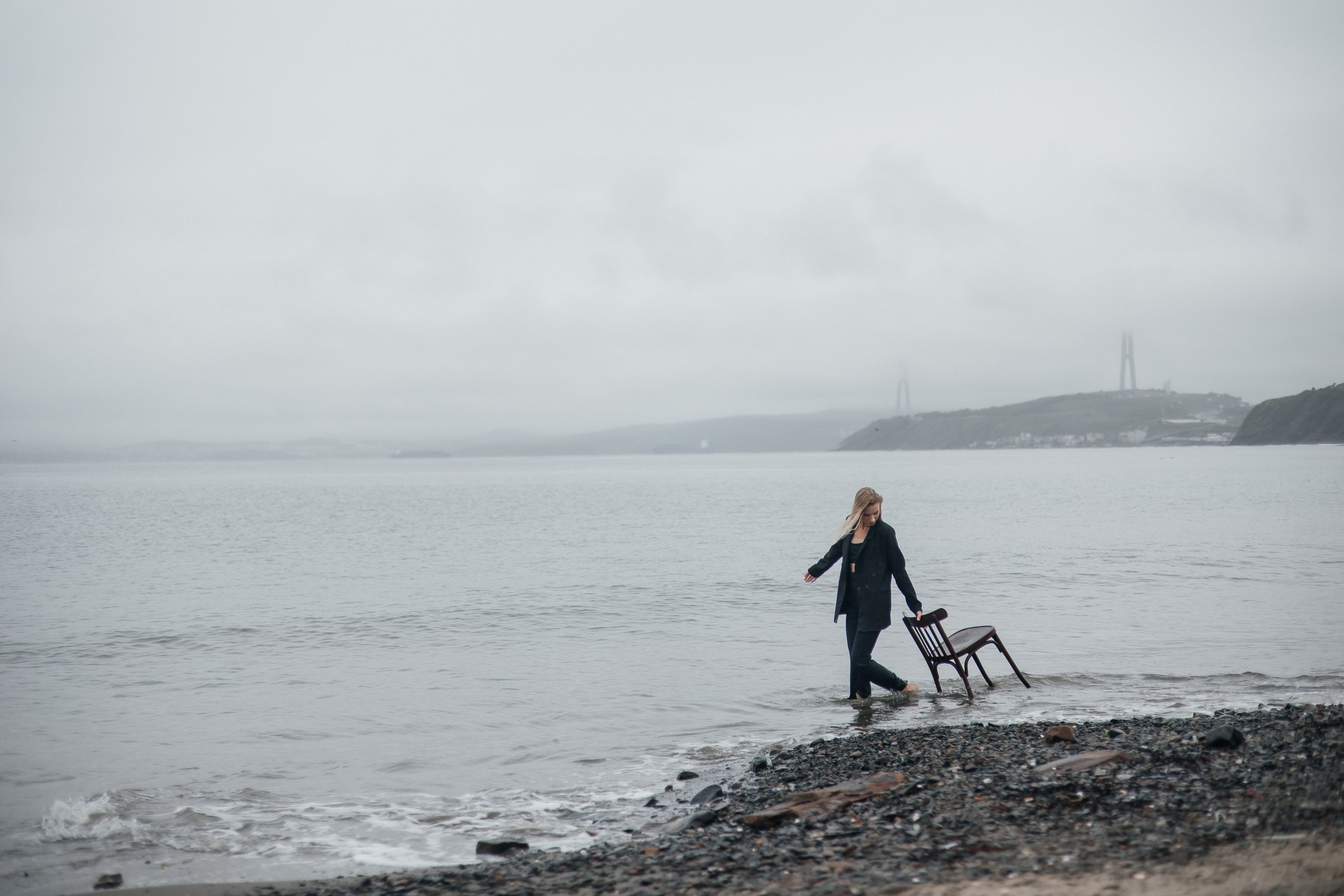 Катерина и морская съемка. Фотограф во Владивостоке Катерина Вергун