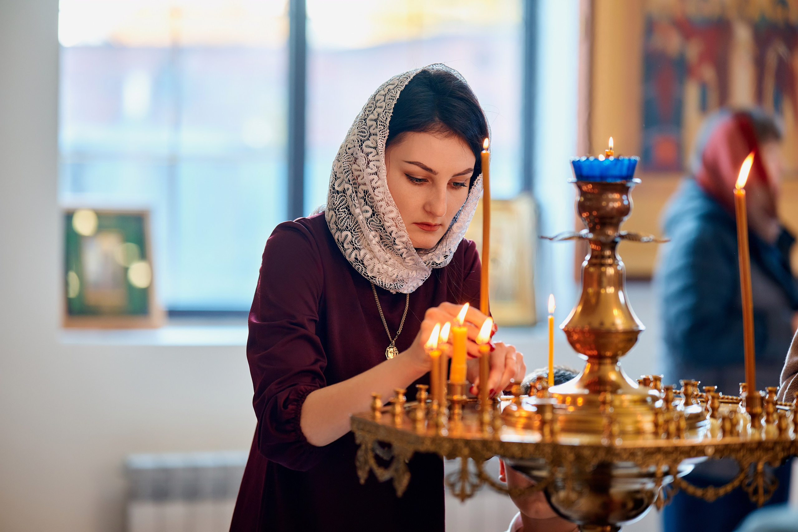 Крестины. Храм св. Серафима Саровского. Фотограф Таганрог Анна Трайжон