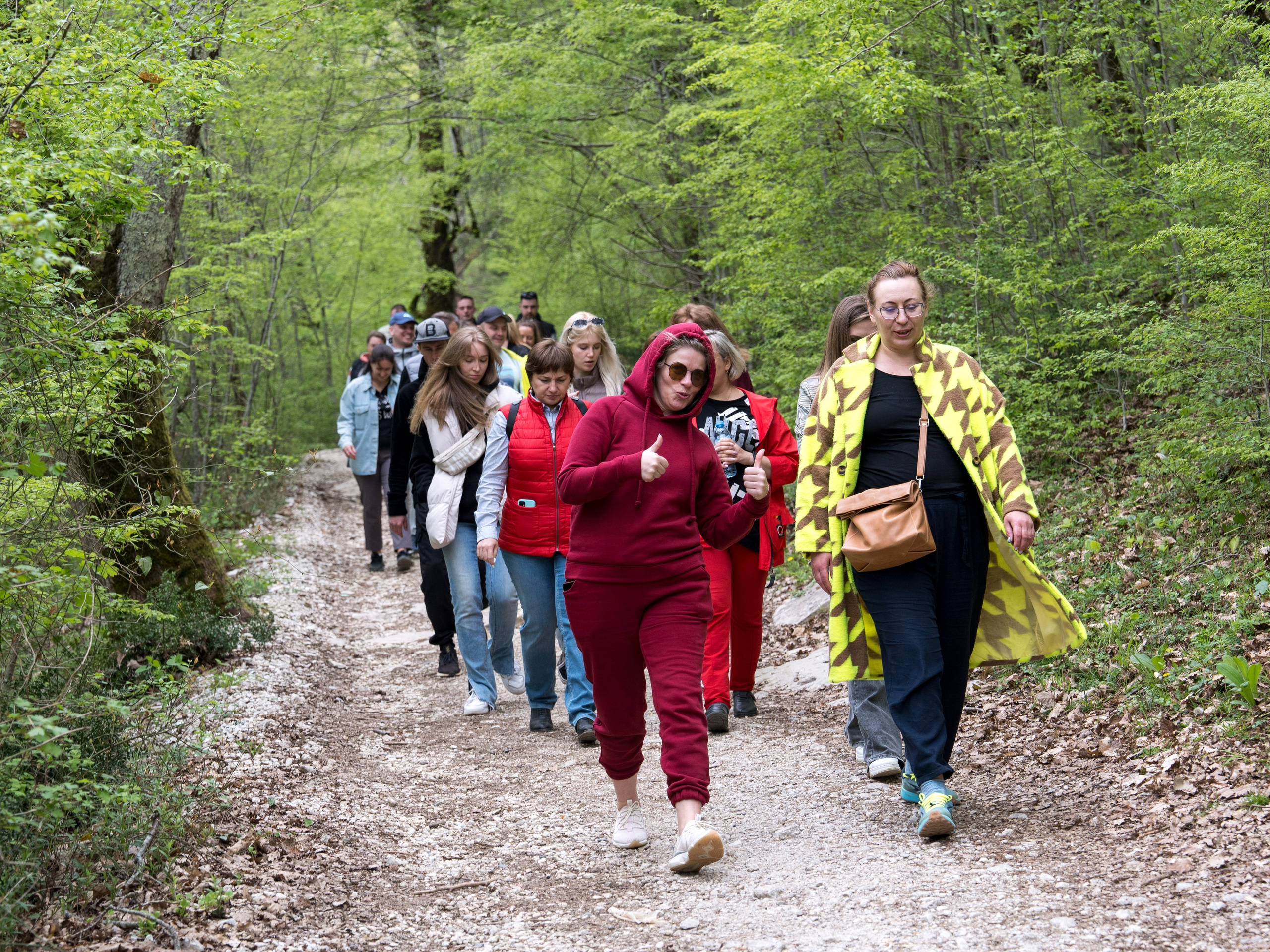 MICE мероприятие — джиппинг на каньон Псахо. Репортажный фотограф в Красной Поляне и Сочи Павлюченко Екатерина