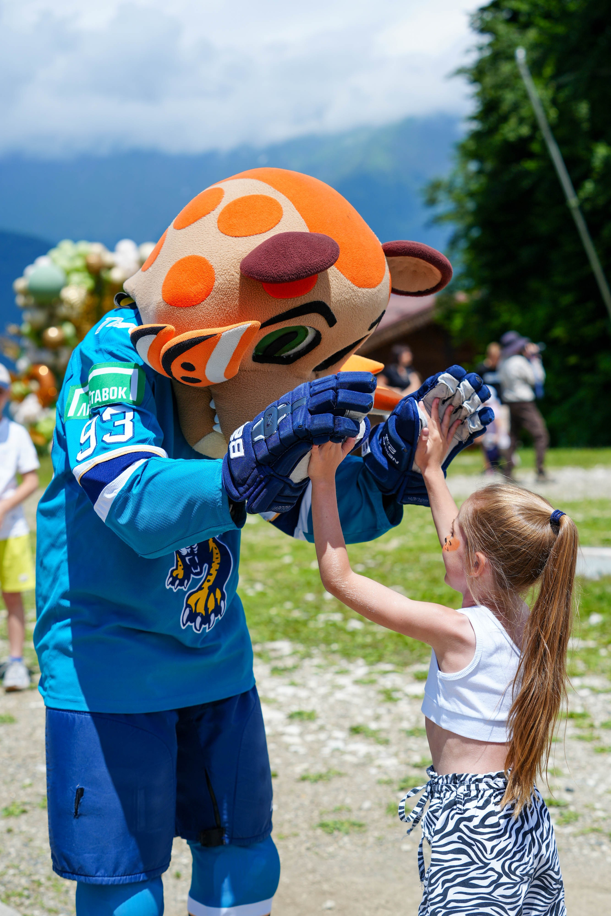 День леопарда на курорте Газпром Поляна. Репортажный фотограф в Красной Поляне и Сочи Павлюченко Екатерина