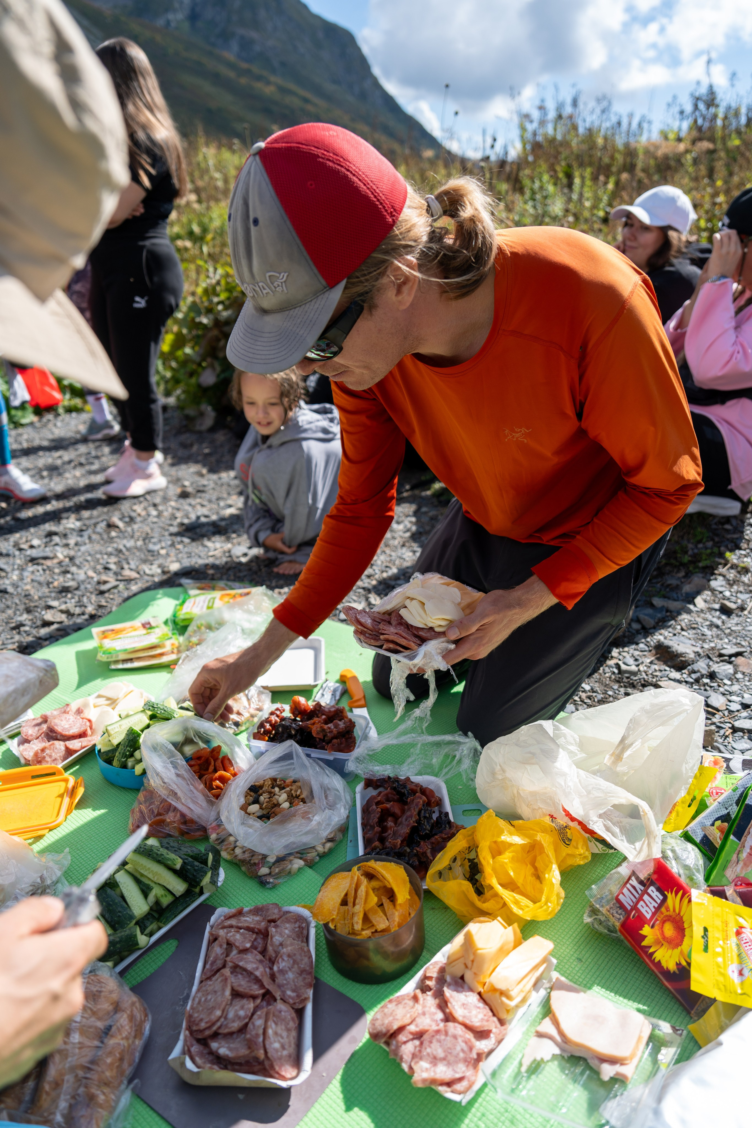 Поход для профсоюза курорта «Газпром Поляна» на Бзерпинский карниз. Репортажный фотограф в Красной Поляне и Сочи Павлюченко Екатерина
