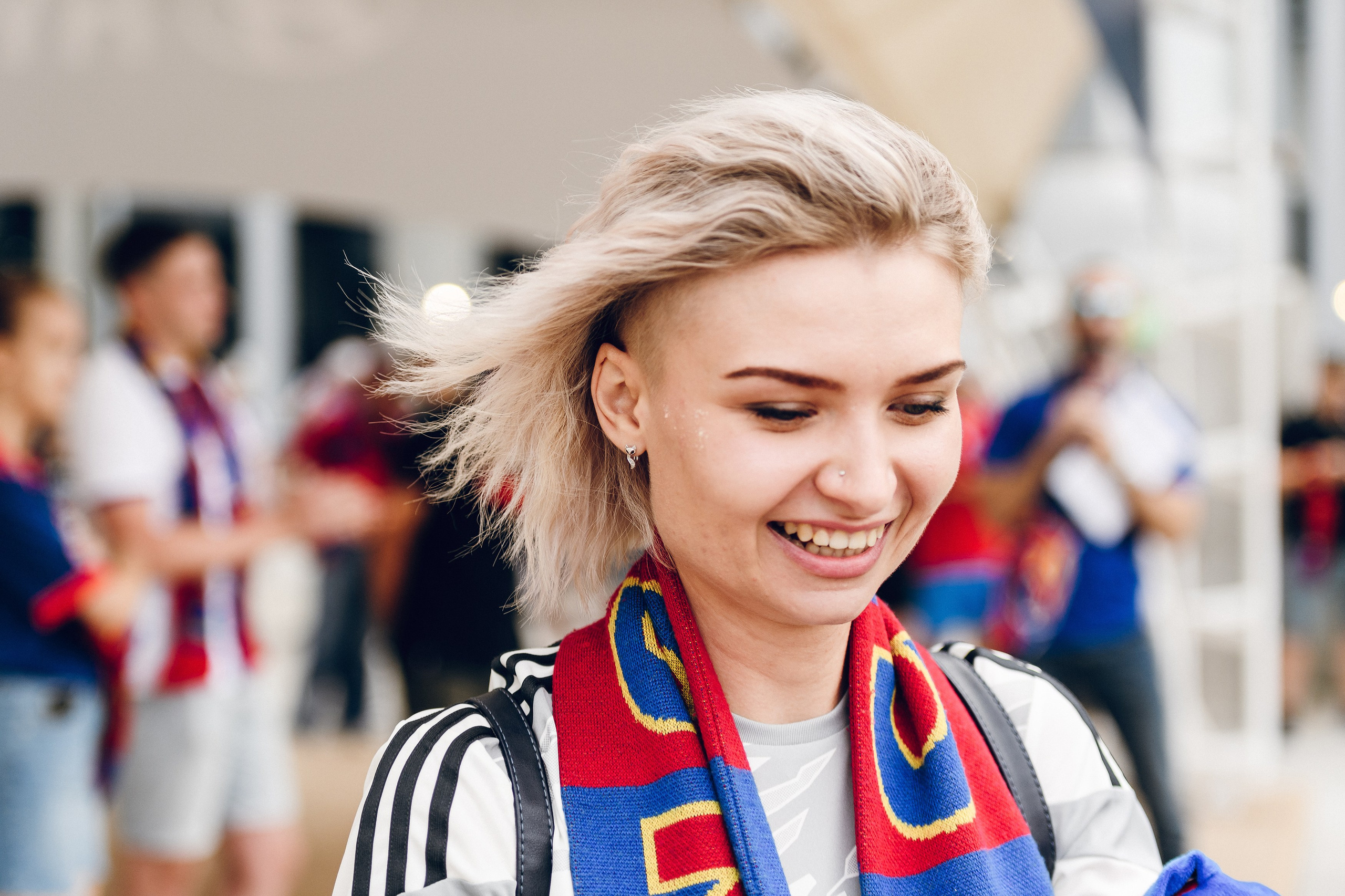 ПФК ЦСКА vs Hyundai. Активации на стадионе. Фотограф Сергей Бойко Москва