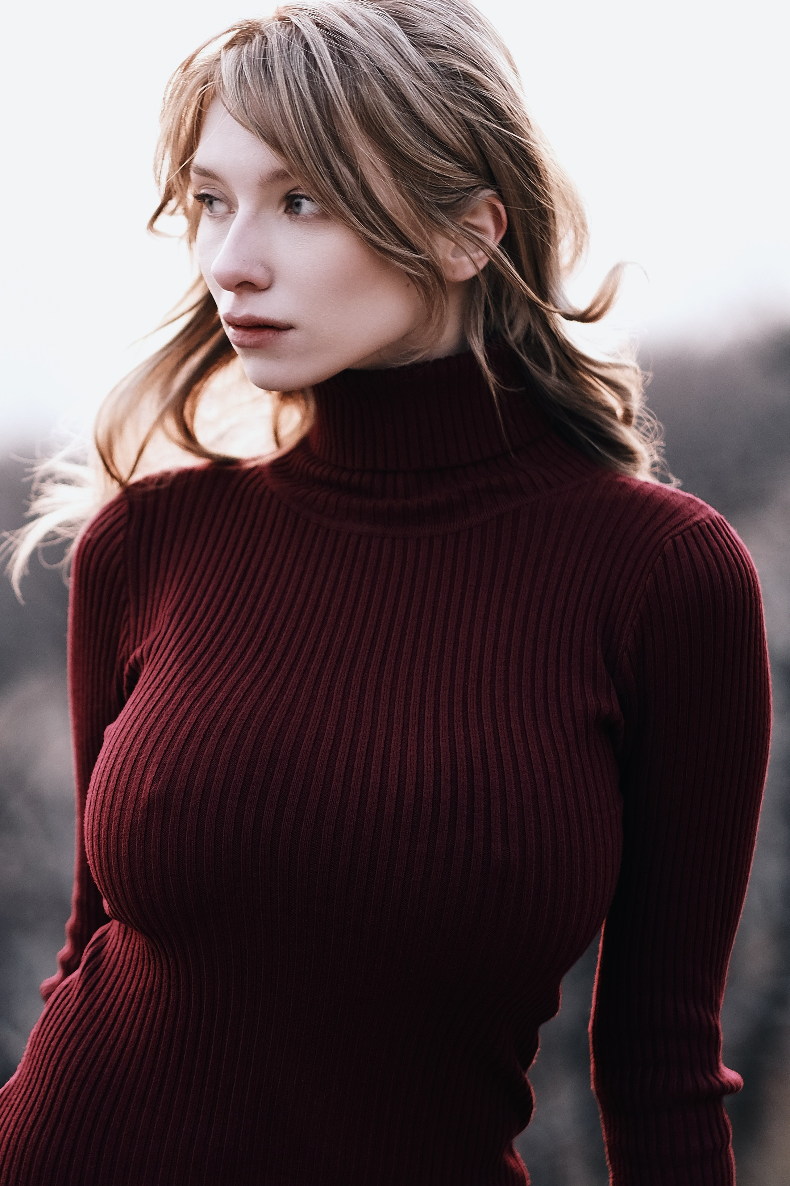 Burnt Forest | Natalie. Gerasko Aleks — Портрет, кричащий тишиной