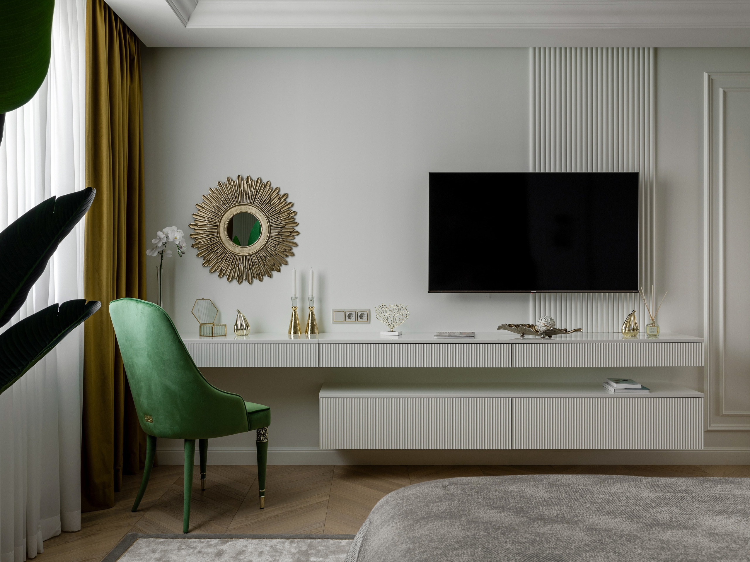 Дизайн проект Екатерины Бондаревой @atmosfera_sochi_studio_ Трехкомнатная квартира в ЖК "Фрукты". Интерьерный фотограф в Москве