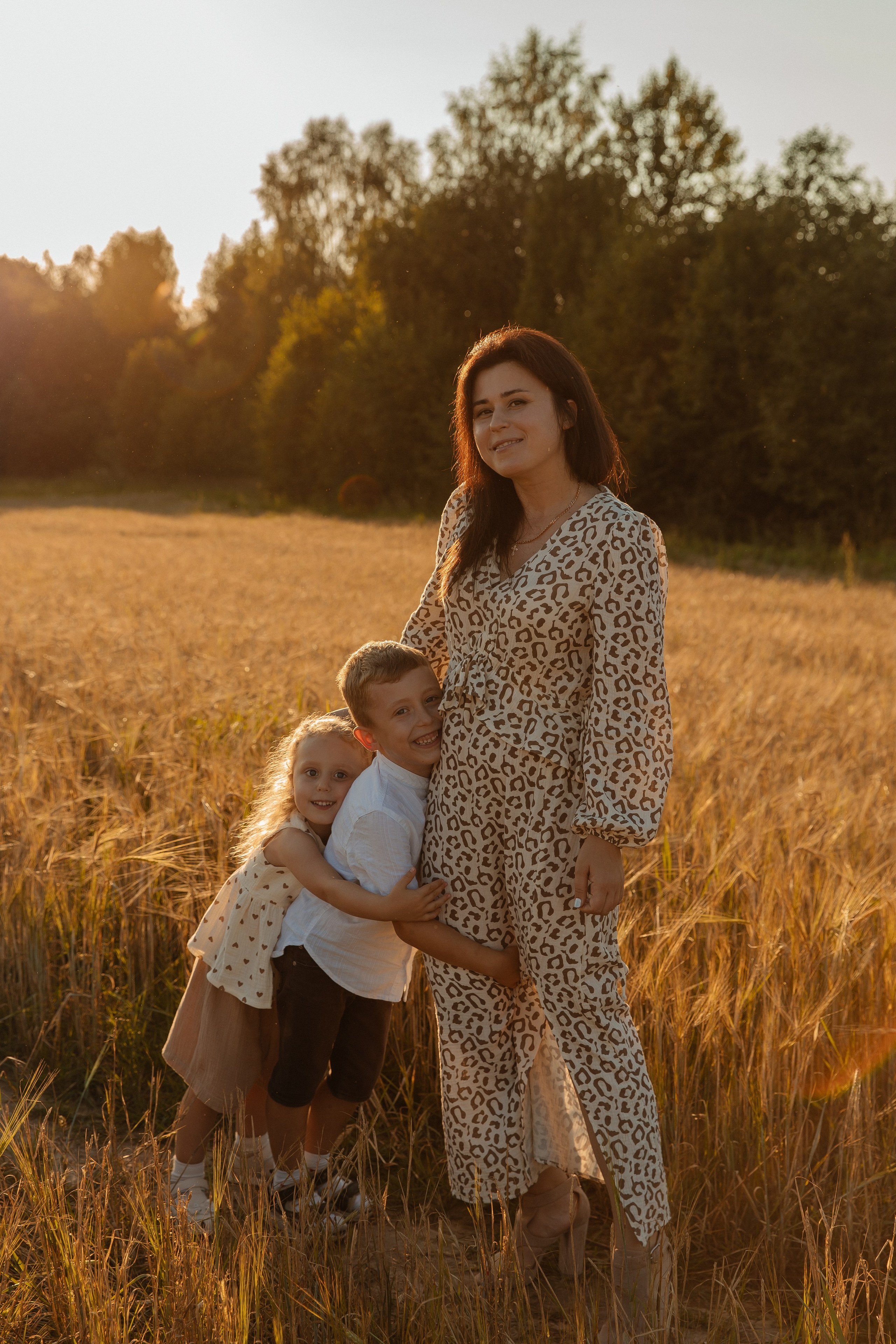Дима Алёна Добромир и Стеша. Семейный фотограф Москва