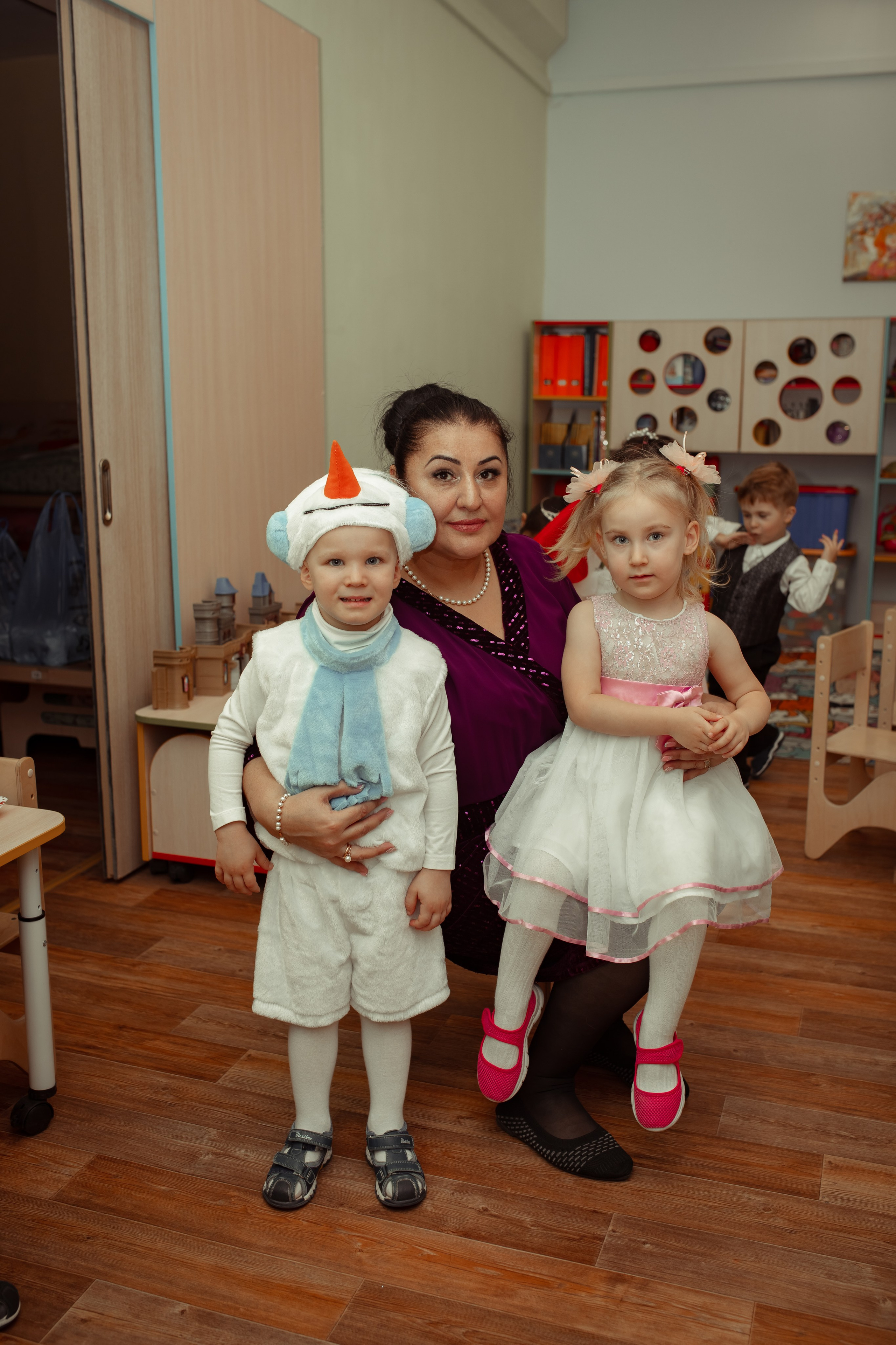 Новогодний утренник в детском саду. Семейный и детский фотограф в Москве Дорогова Екатерина