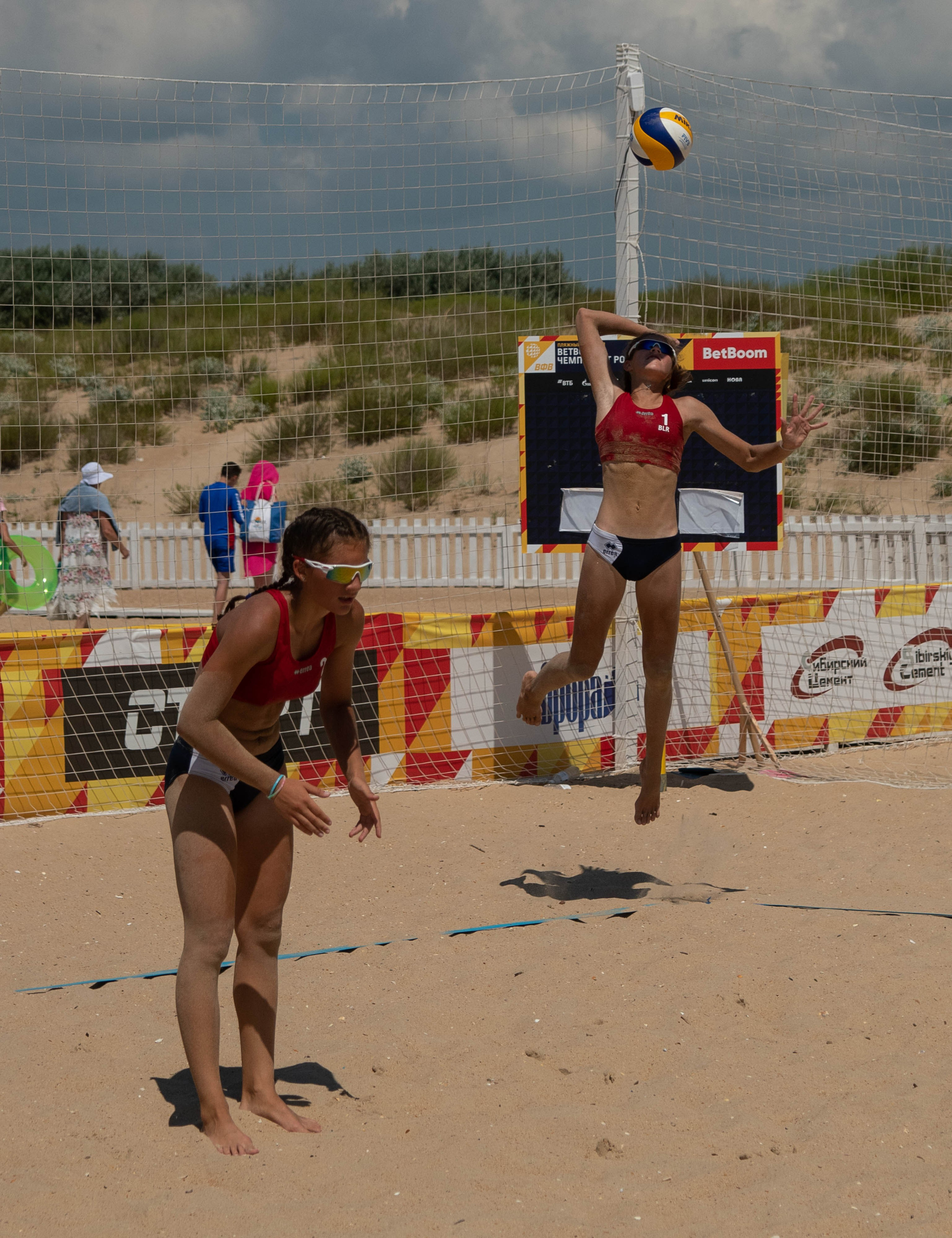 Пляжный волейбол. Профессиональный спортивный фотограф в Санкт-Петербурге