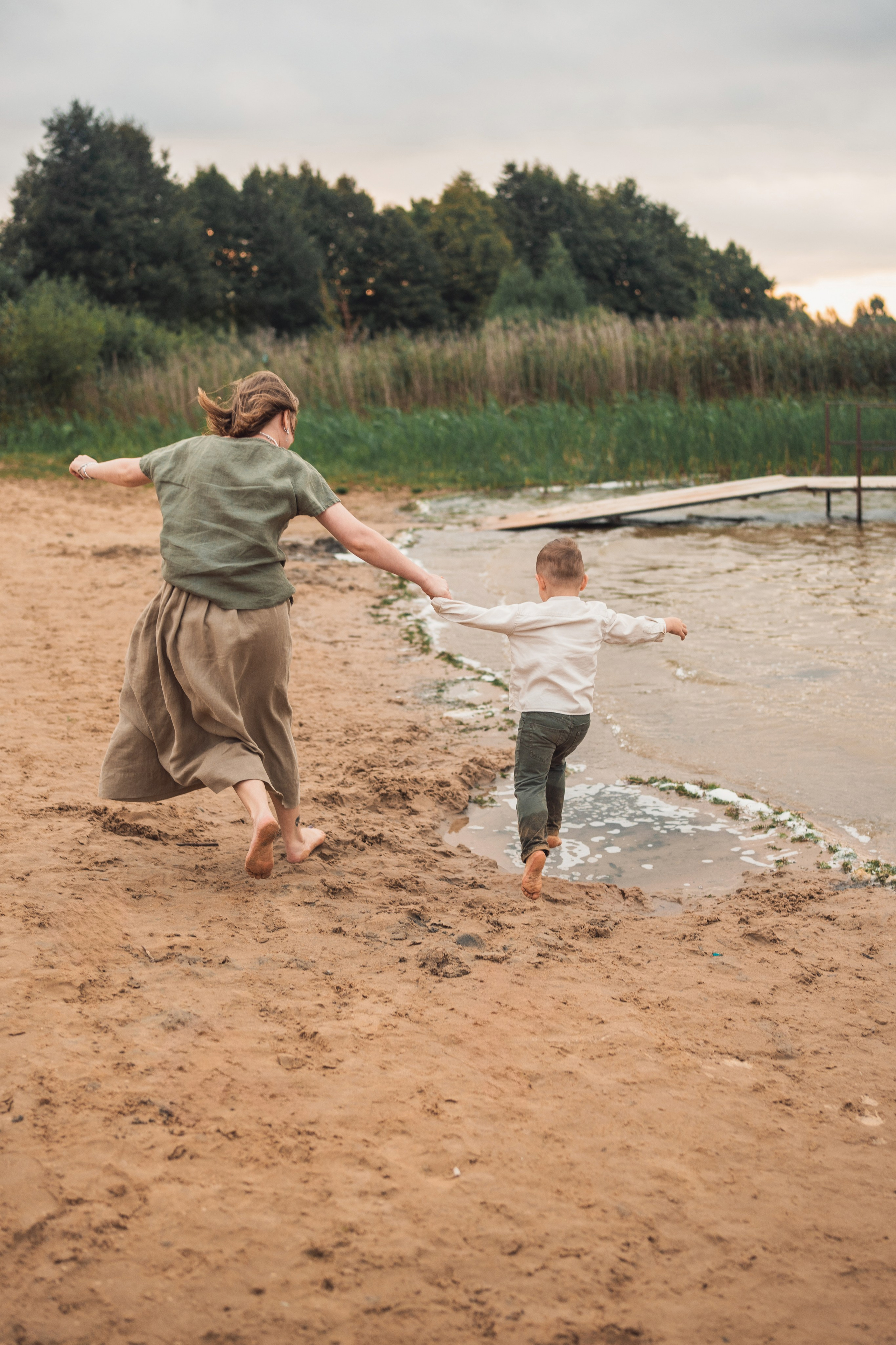 ОЗЕРО. Семья Натальи. Фотограф Марта Козел. Гродно, Беларусь