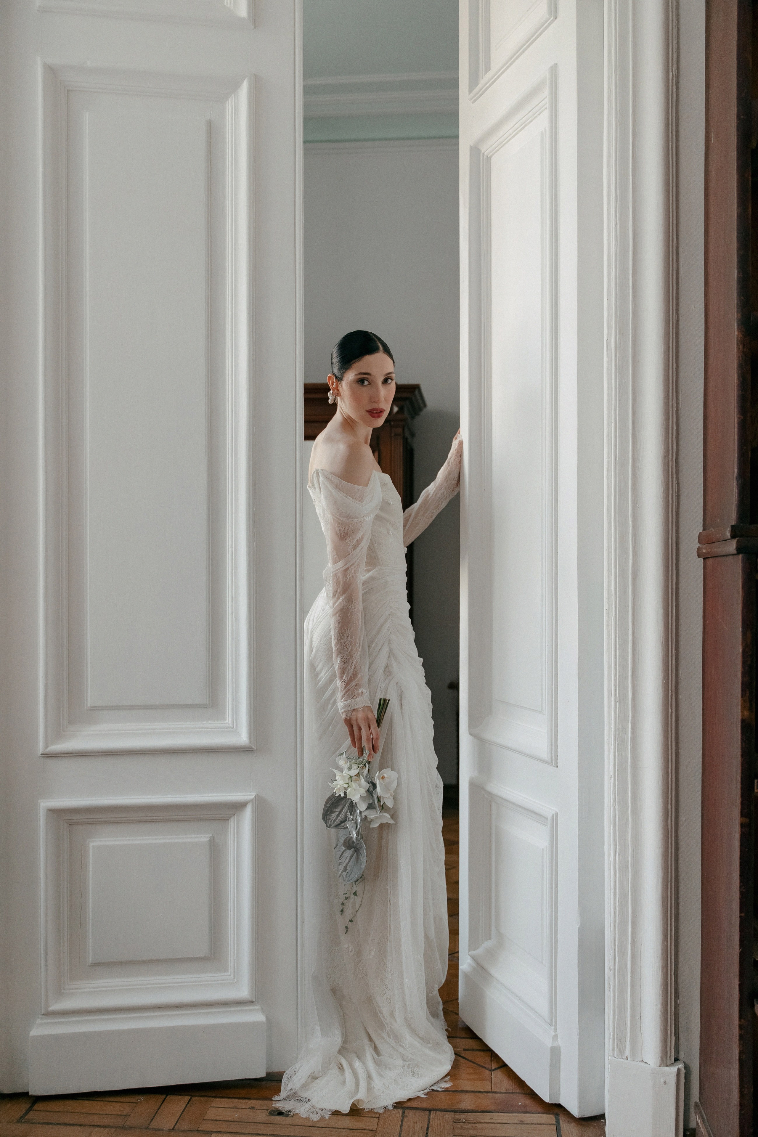 Винтажная история Полины и Дмитрия. Свадебный фотограф Москва