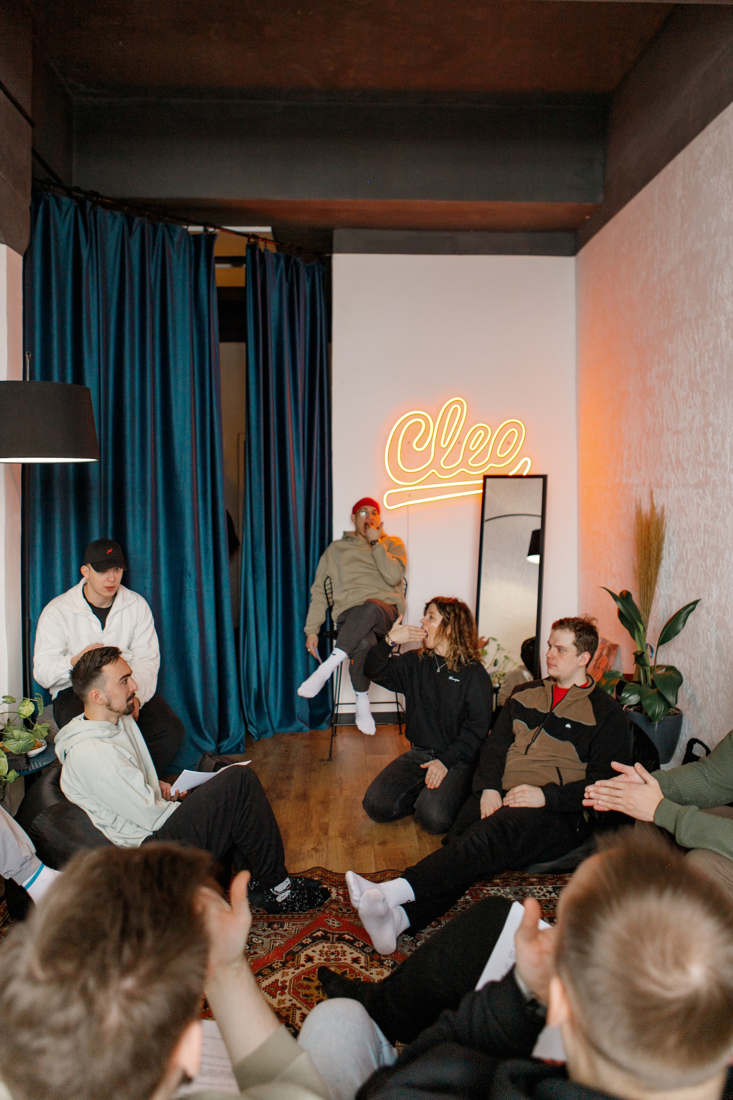 Мастер-класс по вокалу. Фотограф Анастасия Кулешова