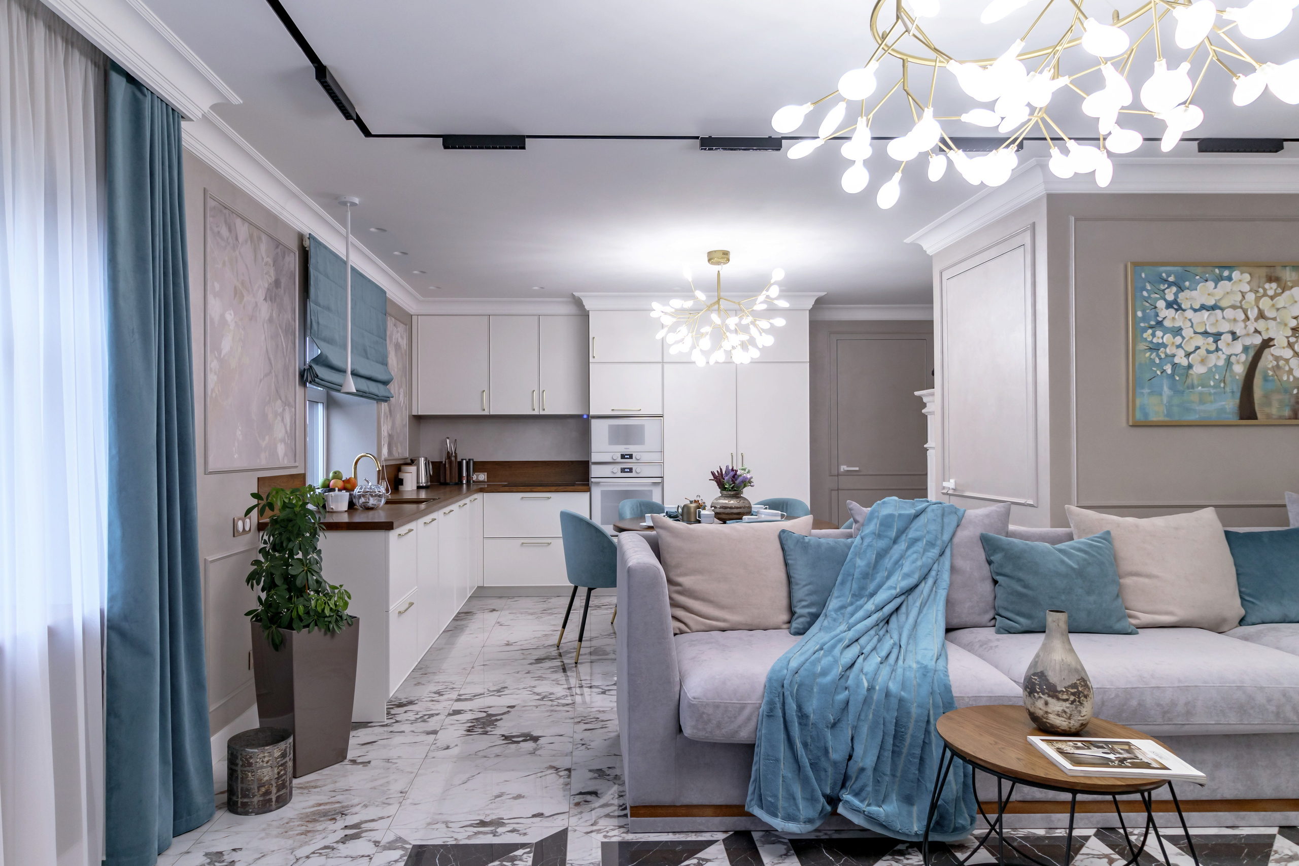 60 кв.м. Дизайнер интерьера Екатерина Тетерина