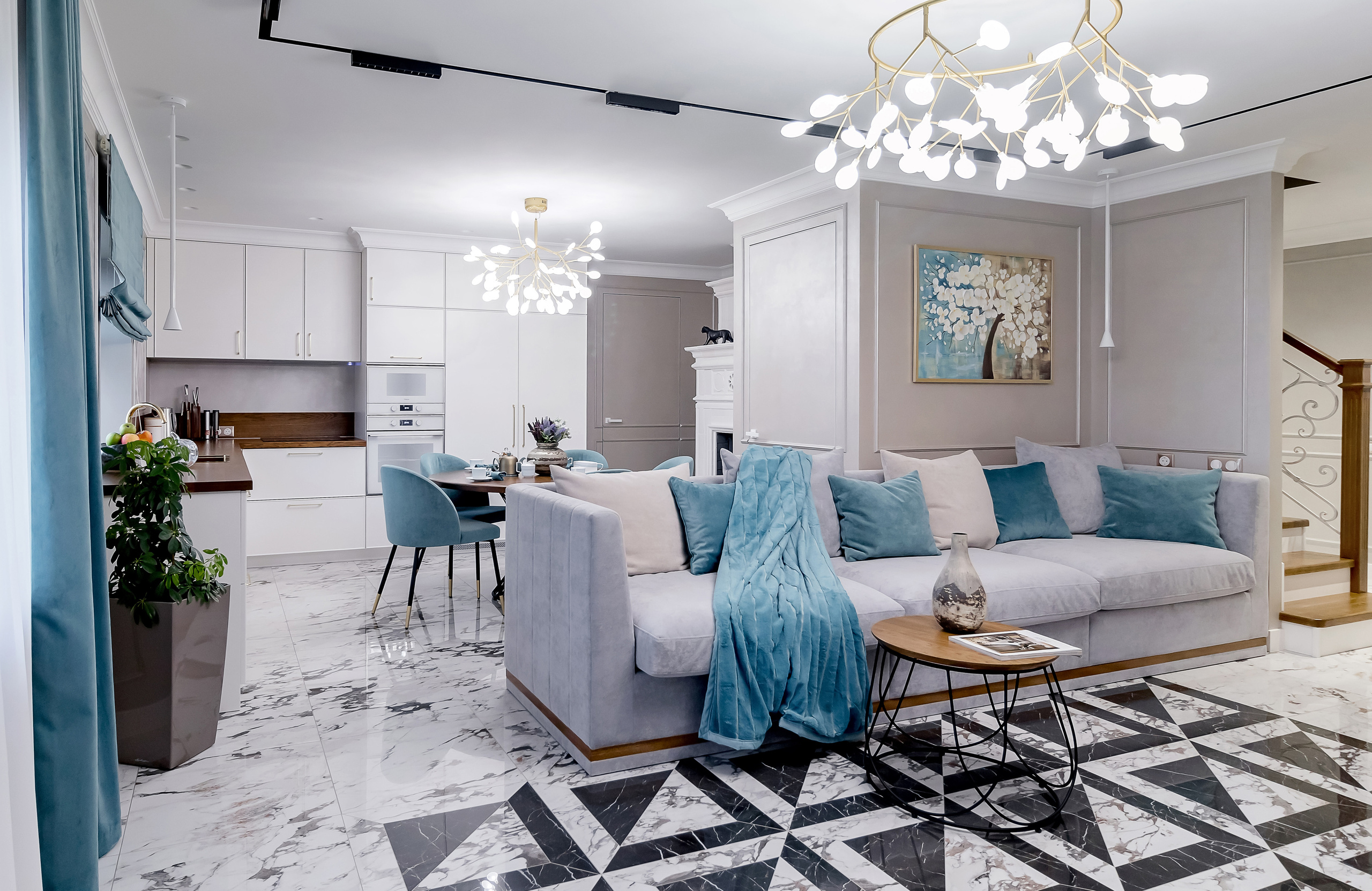 60 кв.м. Дизайнер интерьера Екатерина Тетерина