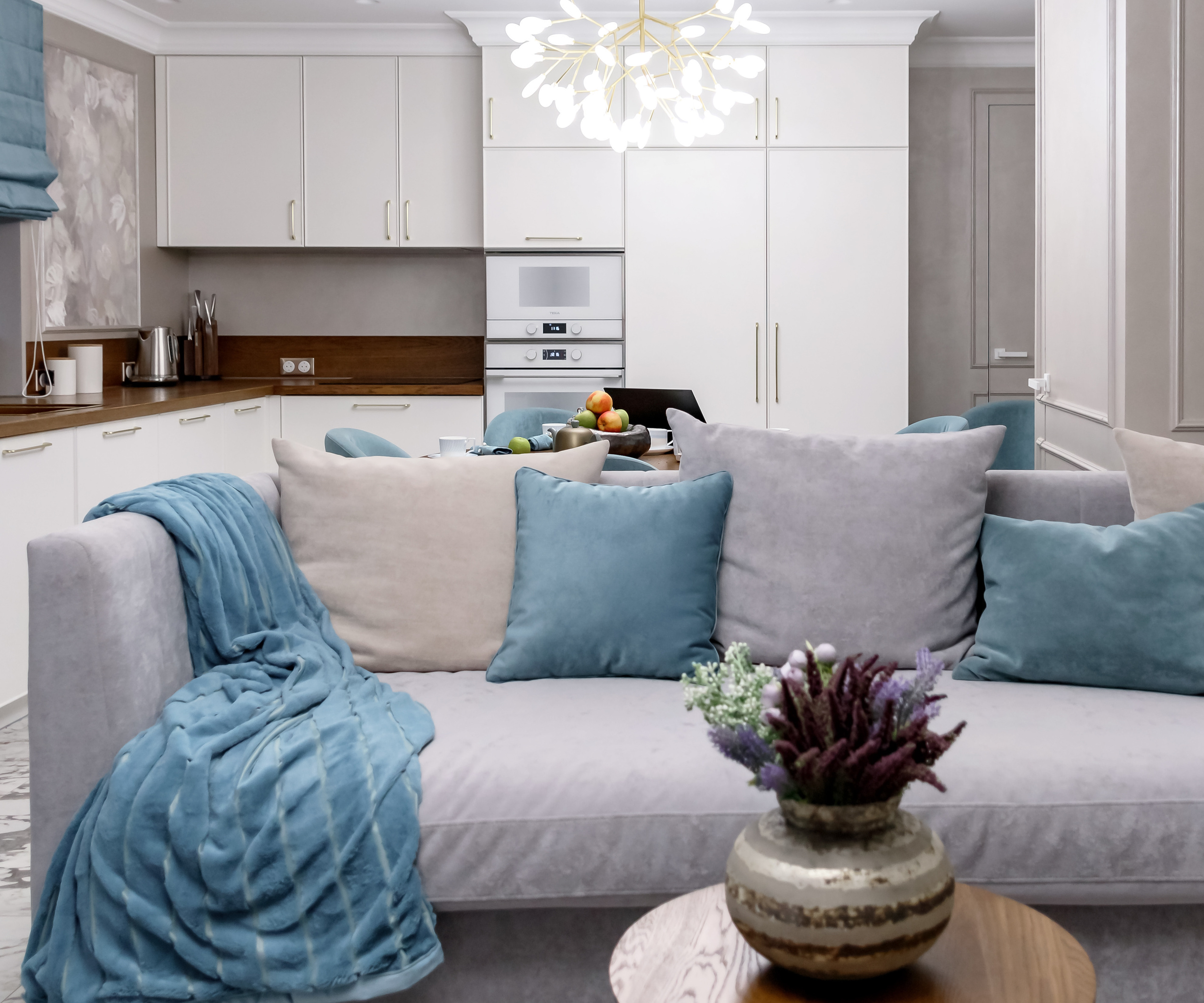 60 кв.м. Дизайнер интерьера Екатерина Тетерина