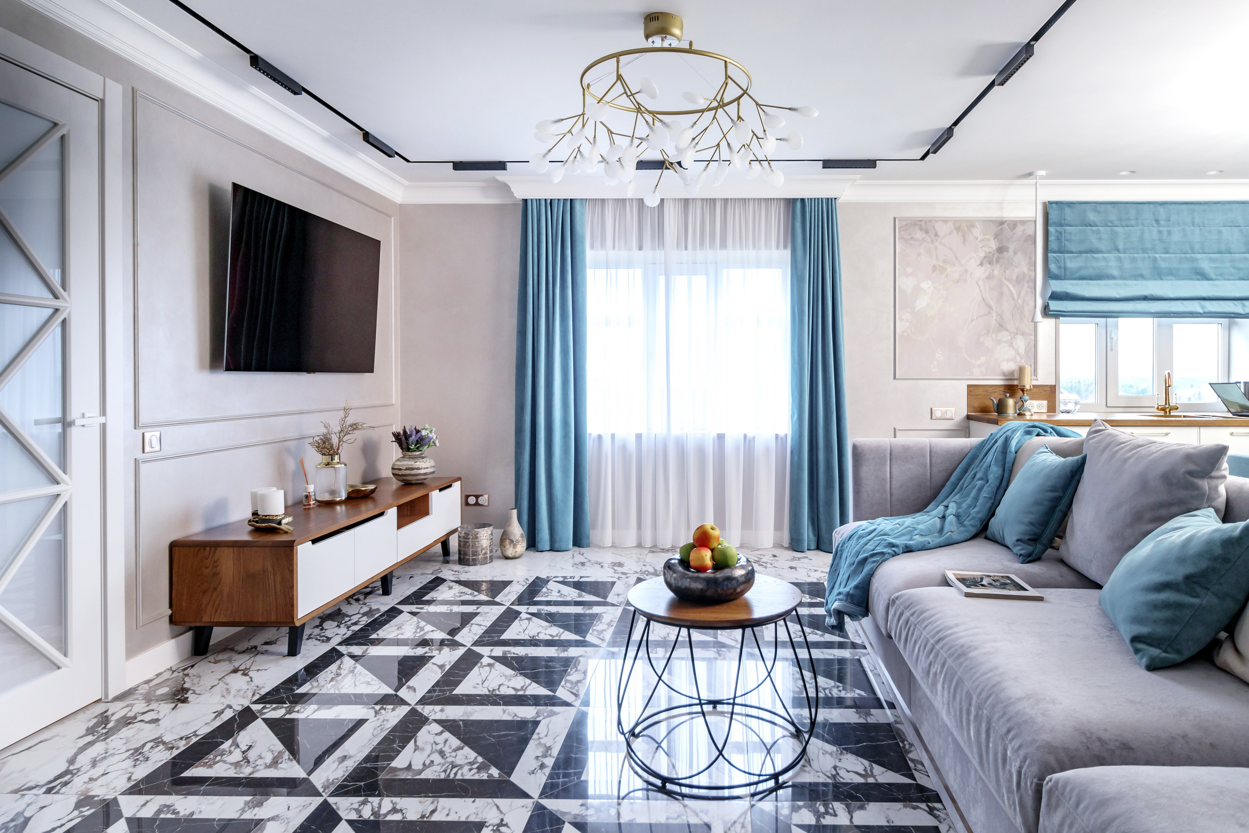 60 кв.м. Дизайнер интерьера Екатерина Тетерина