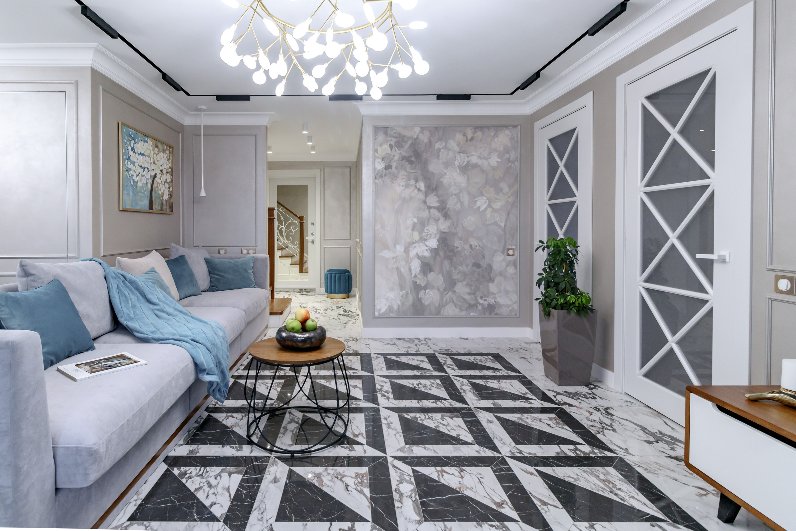 60 кв.м. Дизайнер интерьера Екатерина Тетерина