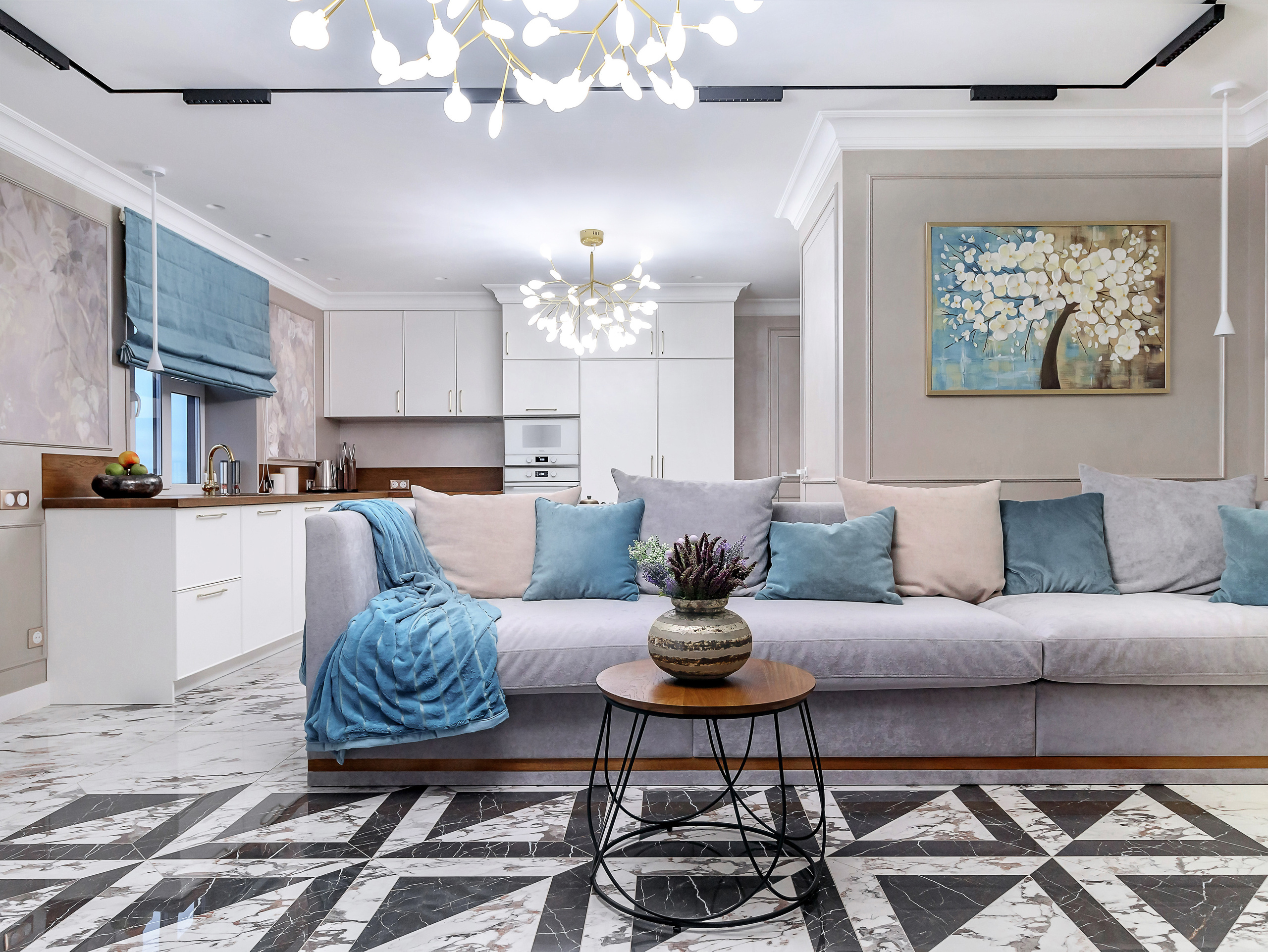 60 кв.м. Дизайнер интерьера Екатерина Тетерина