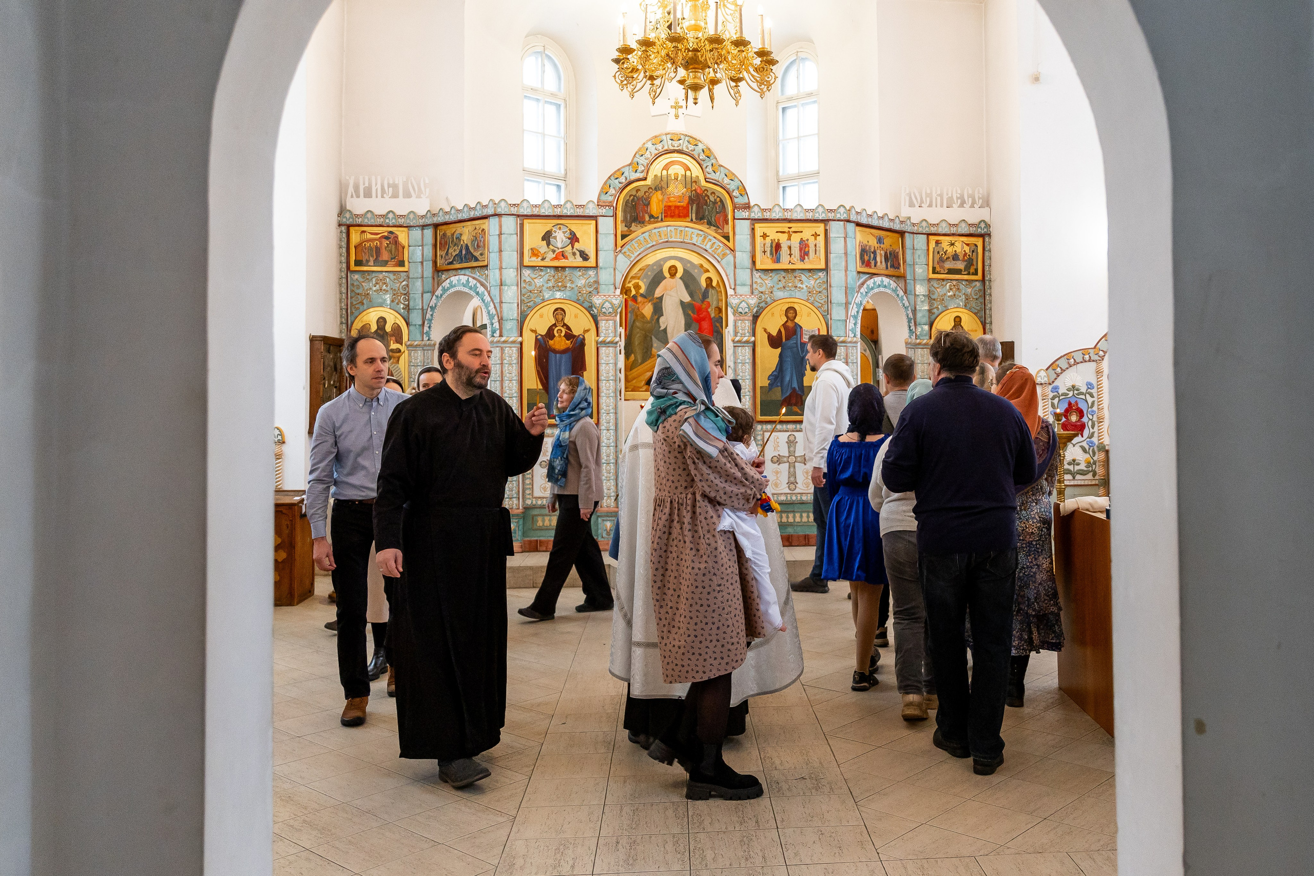 Таинство крещения. Фотограф FOTOBANKA