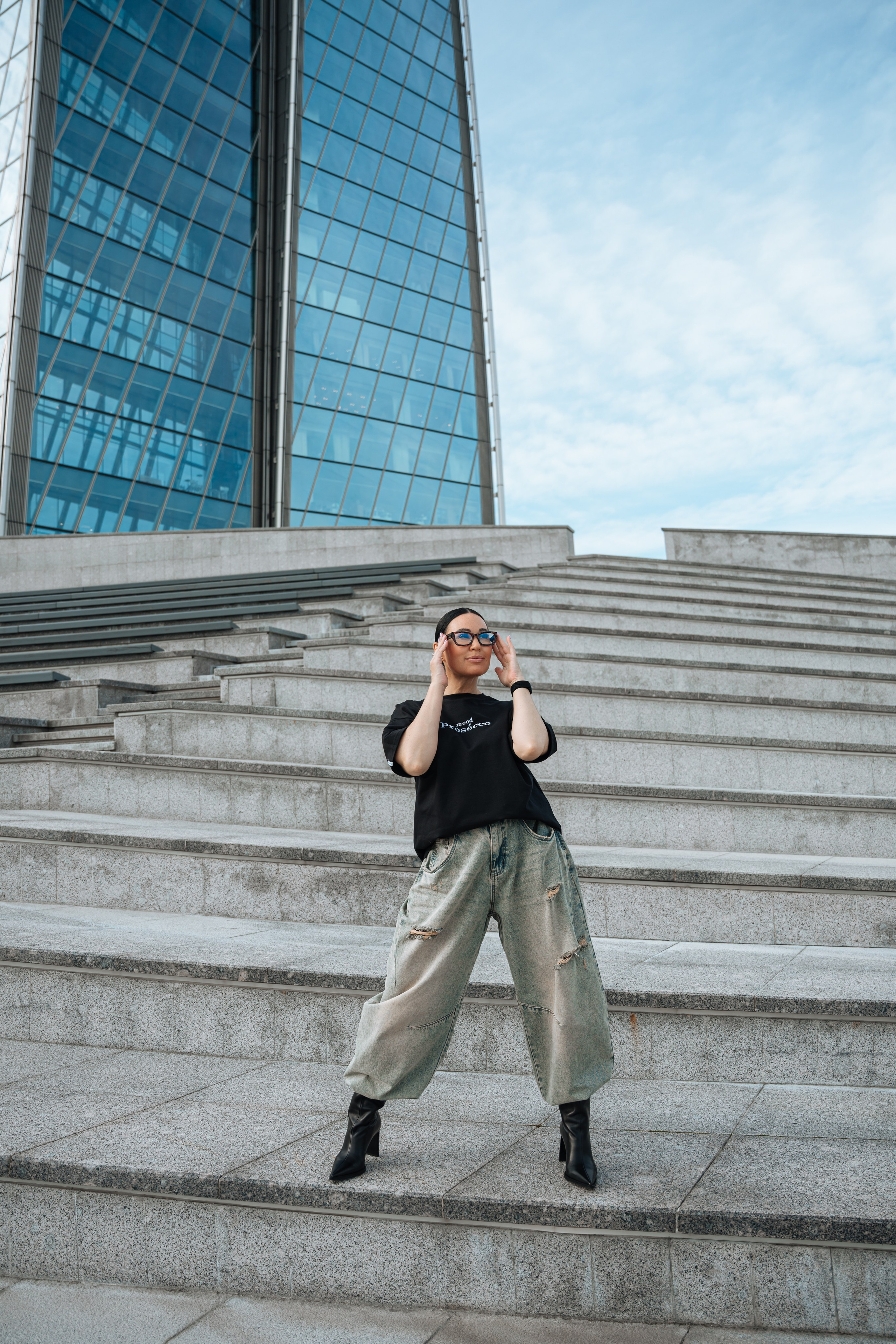 Елена. Лахта центр. Портретный фотограф в Санкт-Петербурге Дмитриева Наталия