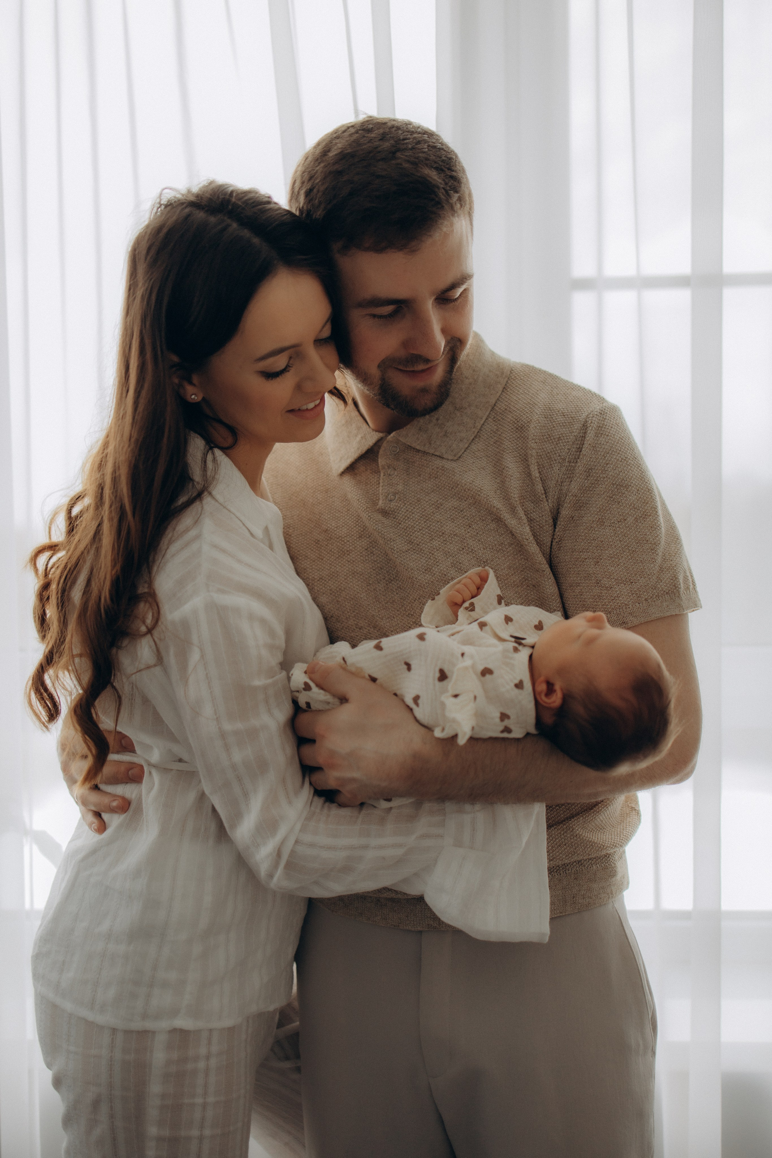 Маленькая кроха Есения. Семейный фотограф в Москве Анастасия Шалда