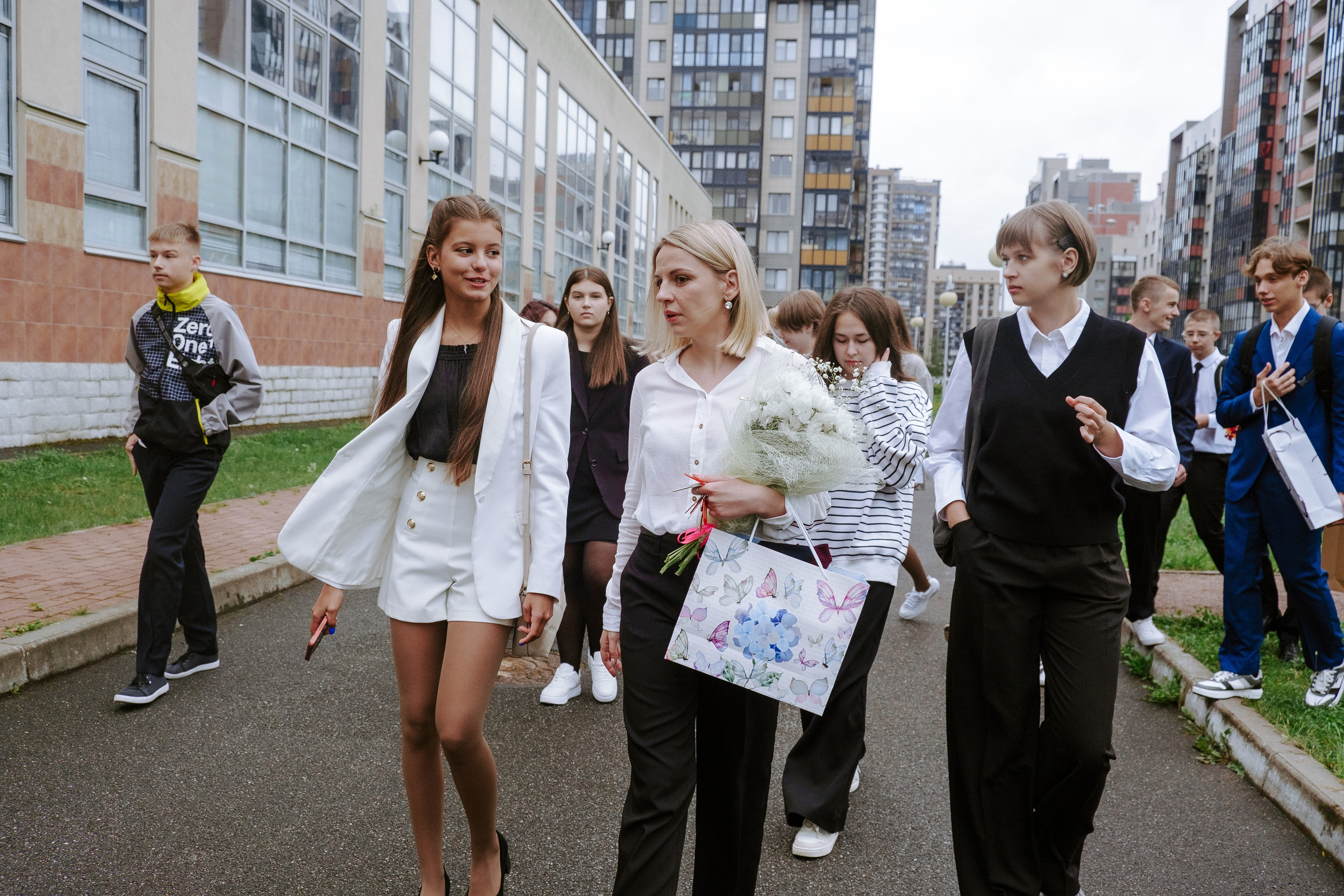 Первое сентября. Фотограф Мария Хлебникова Санкт-Петербург Москва