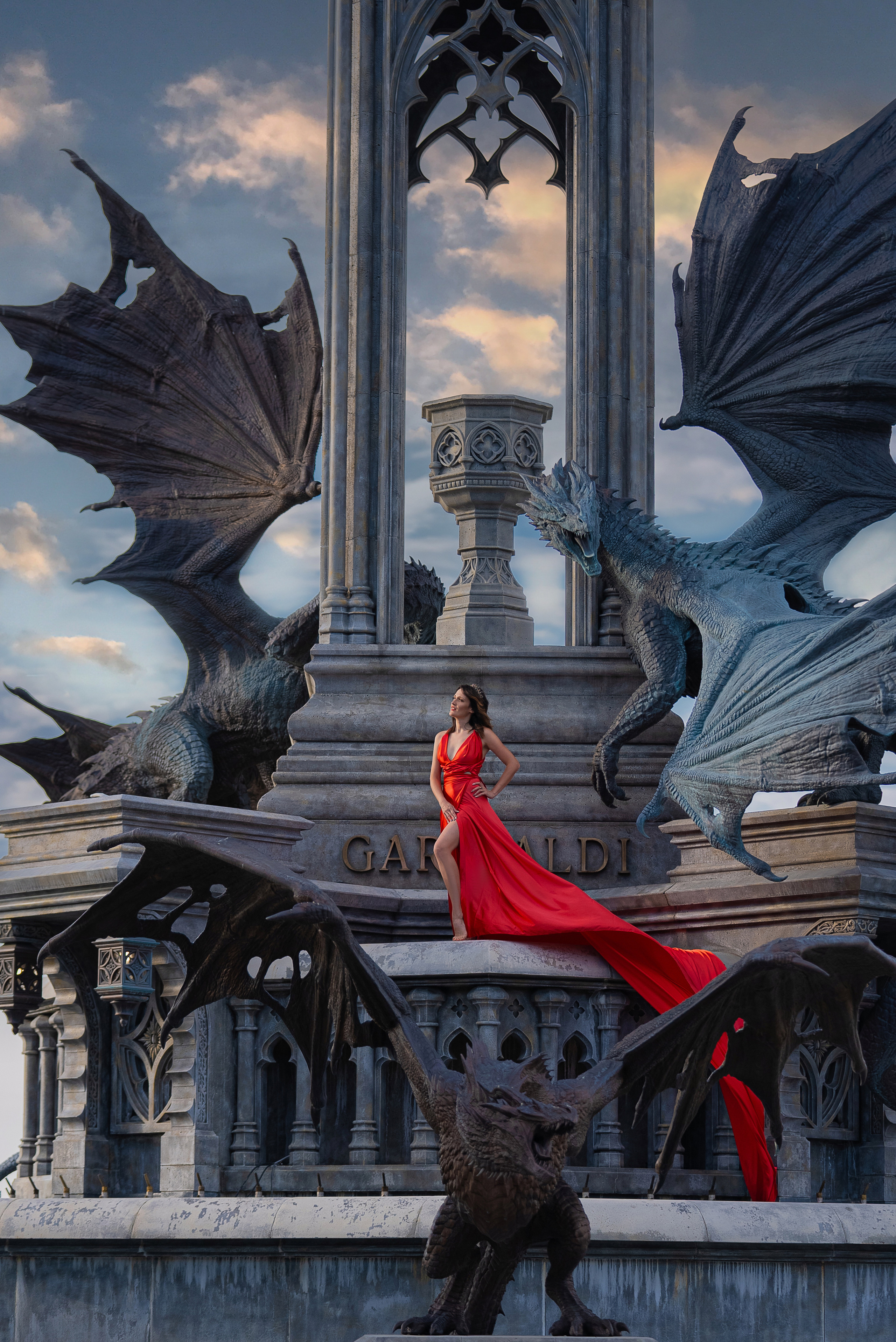 фонтан замка Гарибальди