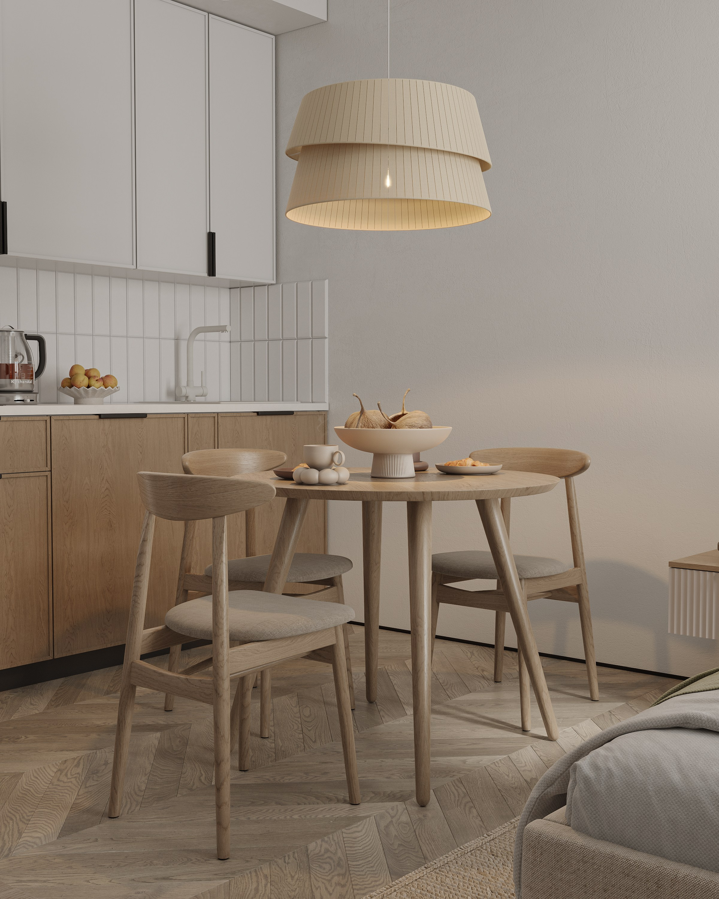 Апартаменты. 3D визуализация интерьера и архитектурной среды