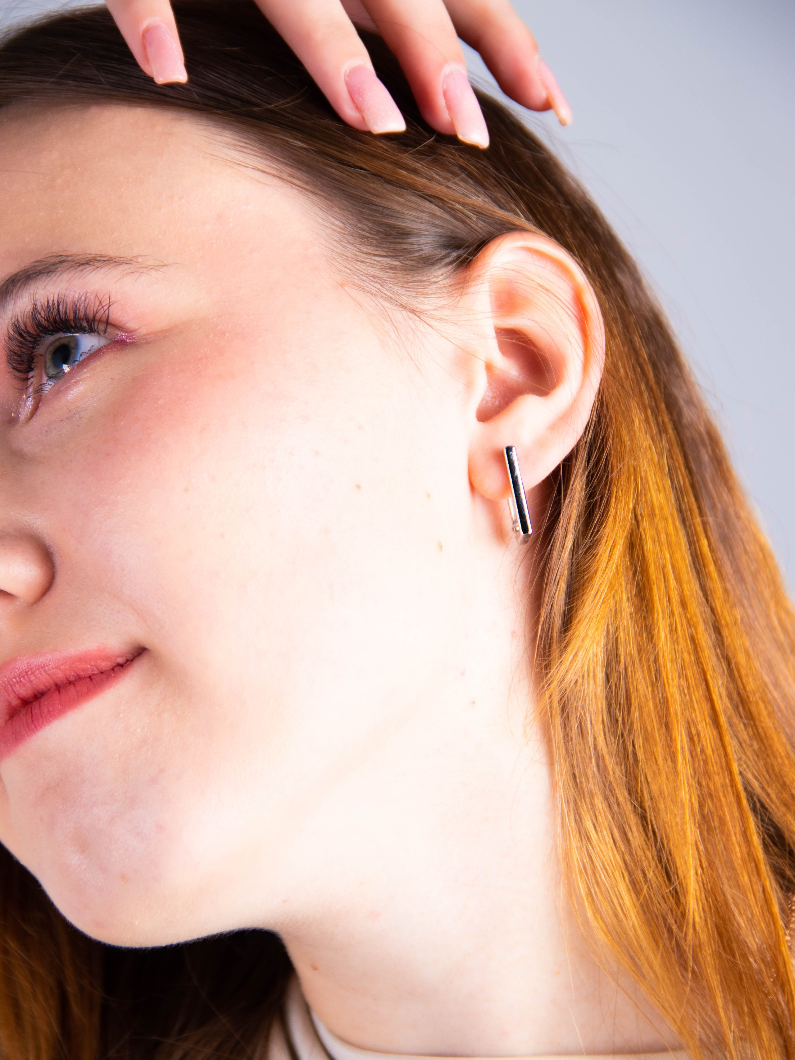 Серьги серебро. «Матрица»