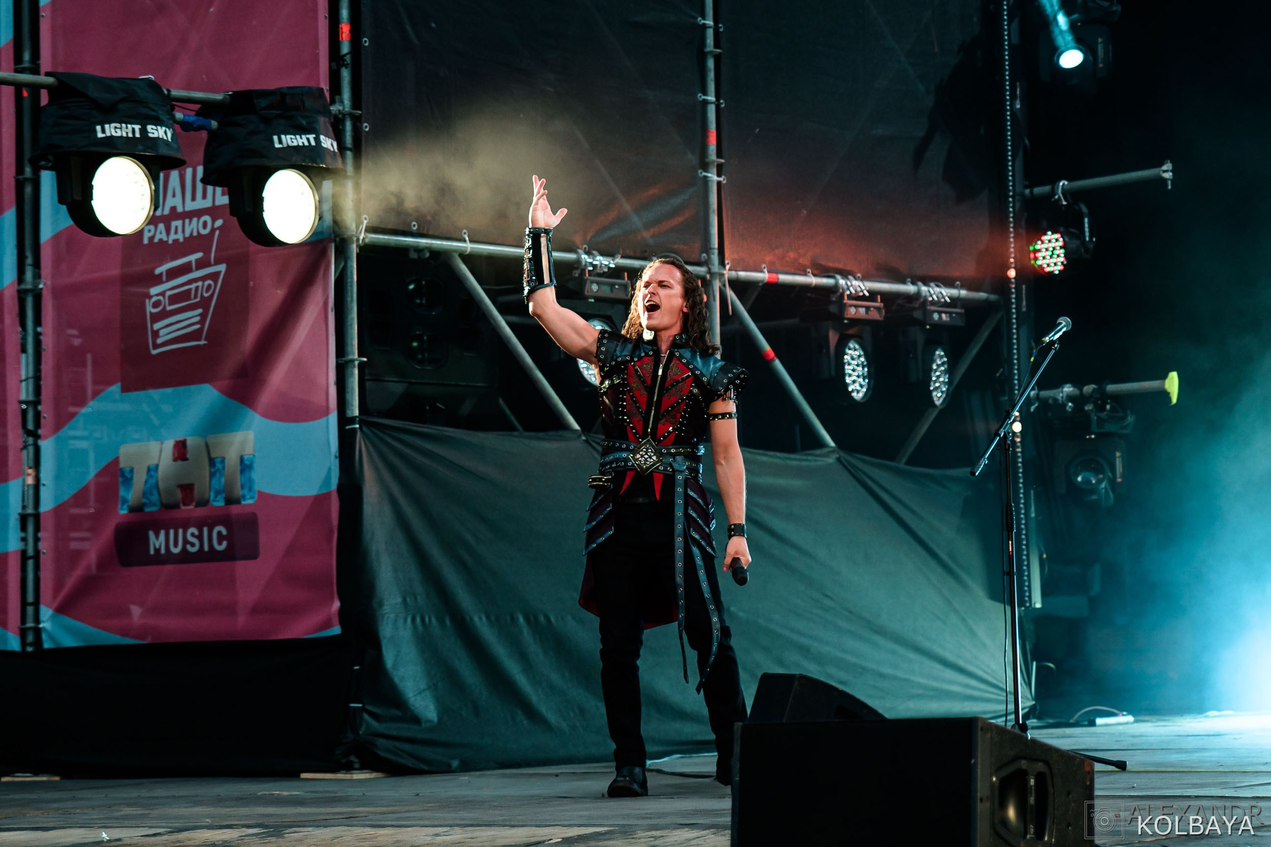 Концерт группы Эпидемия в Зеленом театре. Концертный и театральный репортажный фотограф в Москве Александр Колбая