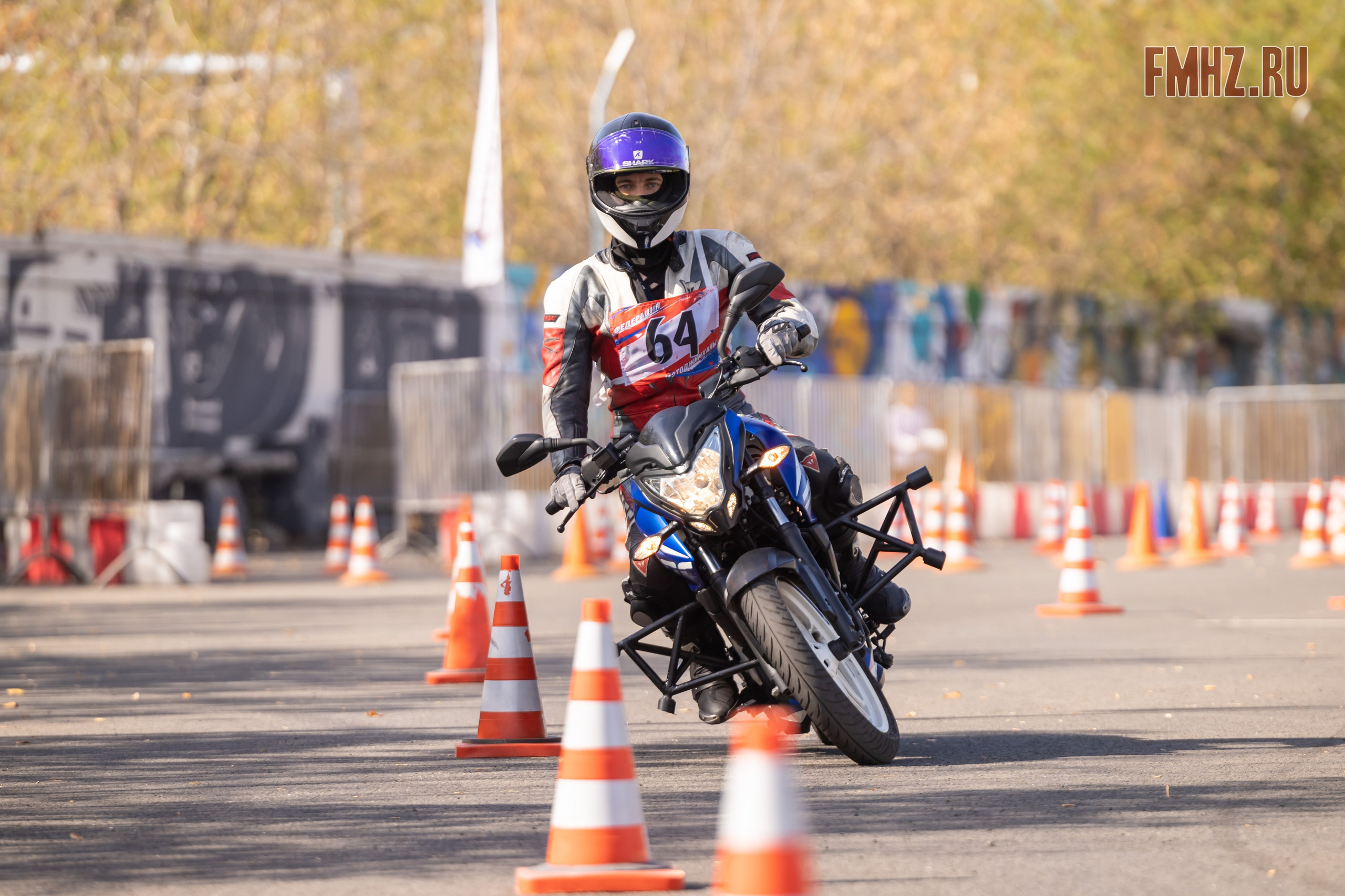 Соревнования по мотоджимхане на площадке Мосгортранс 15.09.2024. Фотограф Владимир Охрименко