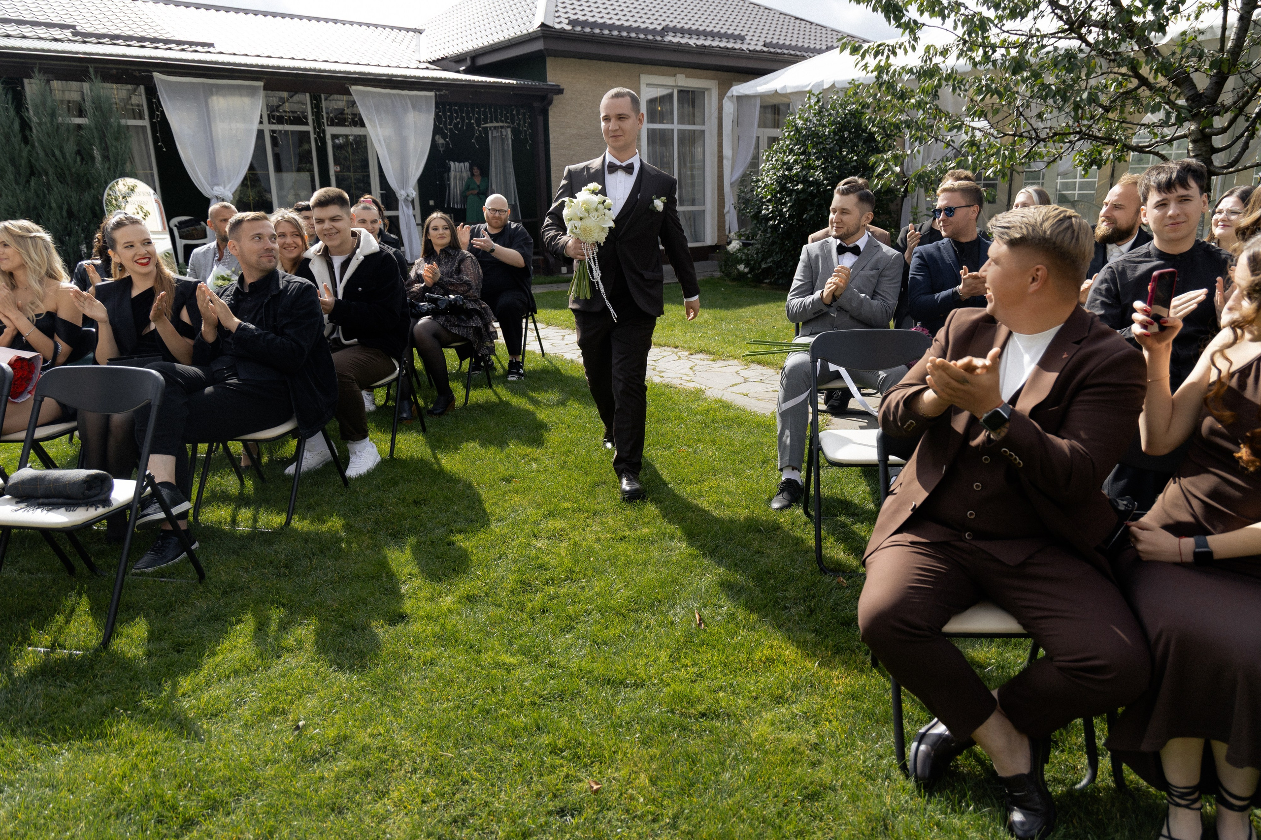 Свадебная фотосессия Анастасии и Игоря в Усадьбе Легенда. Свадебный фотограф в Минске/Беларуси Сергей Спиридонов