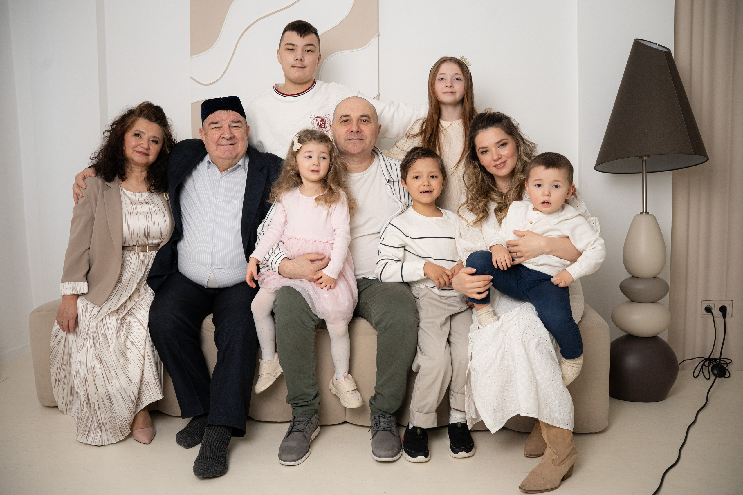 Семейная съёмка для Мадины. Студийный и портретный фотограф в САНКТ-ПЕТЕРБУРГЕИрина Махаон