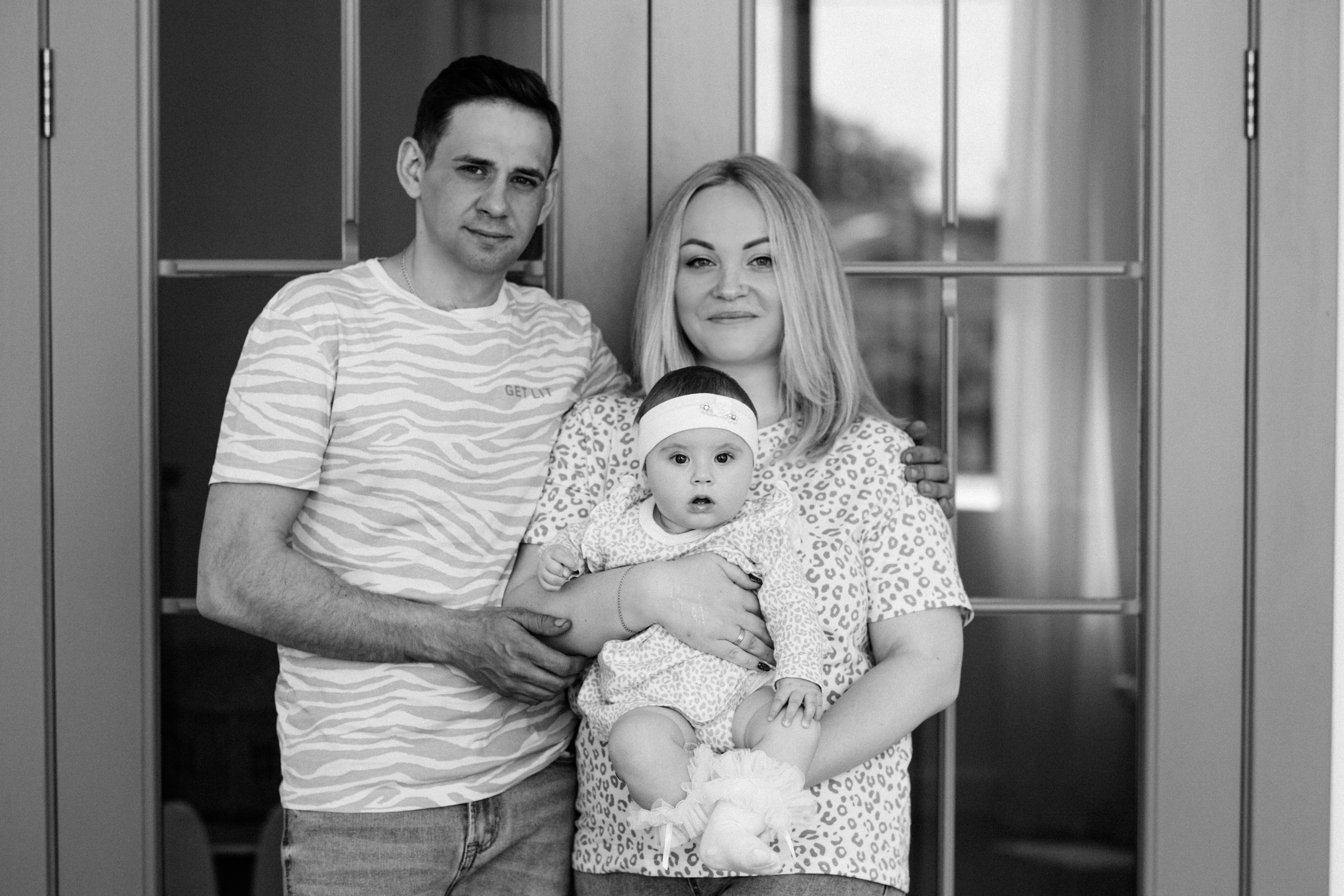 Оля с семьей. Фотограф Брянск