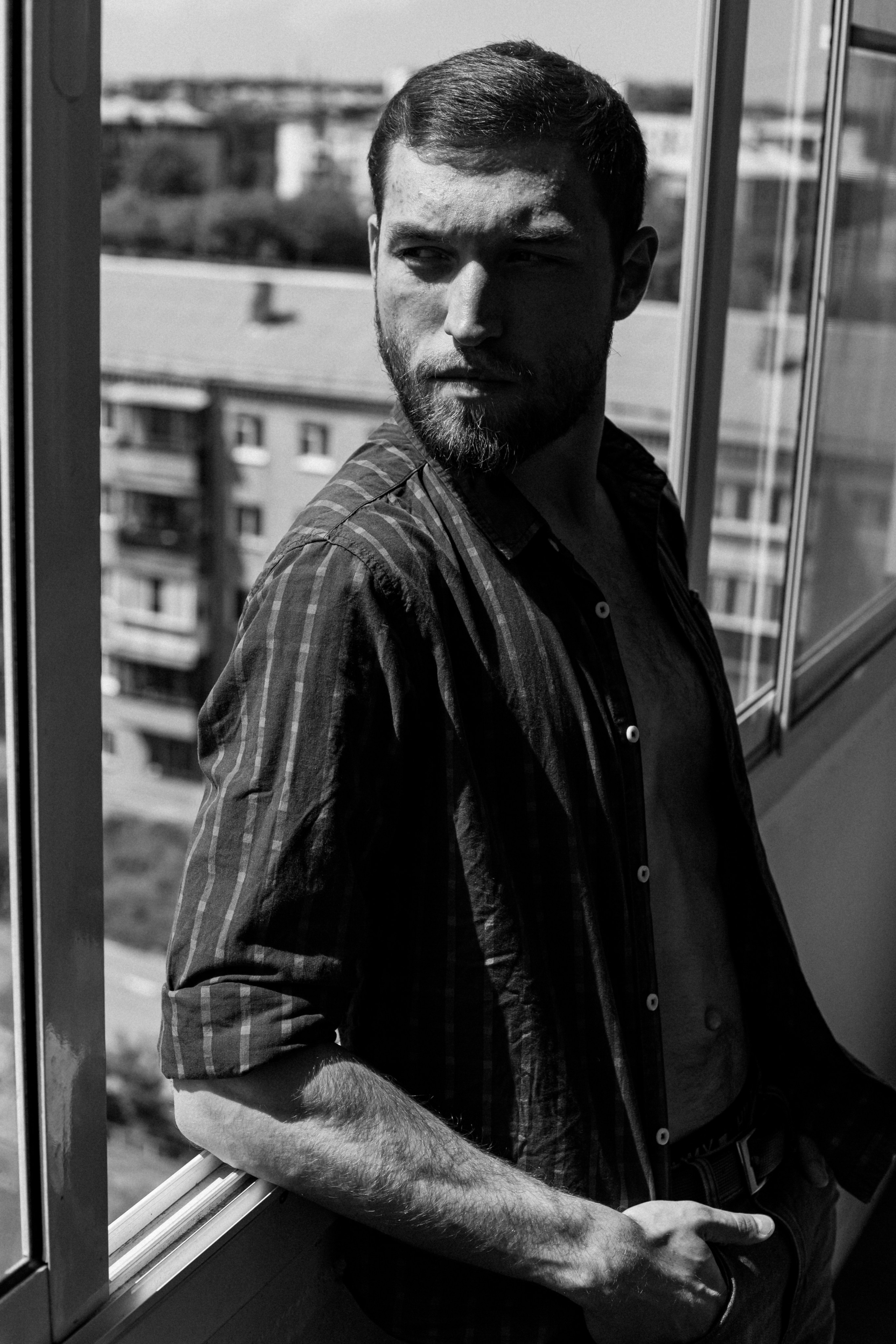 Мужской портрет. Фотограф Иван Гуляев