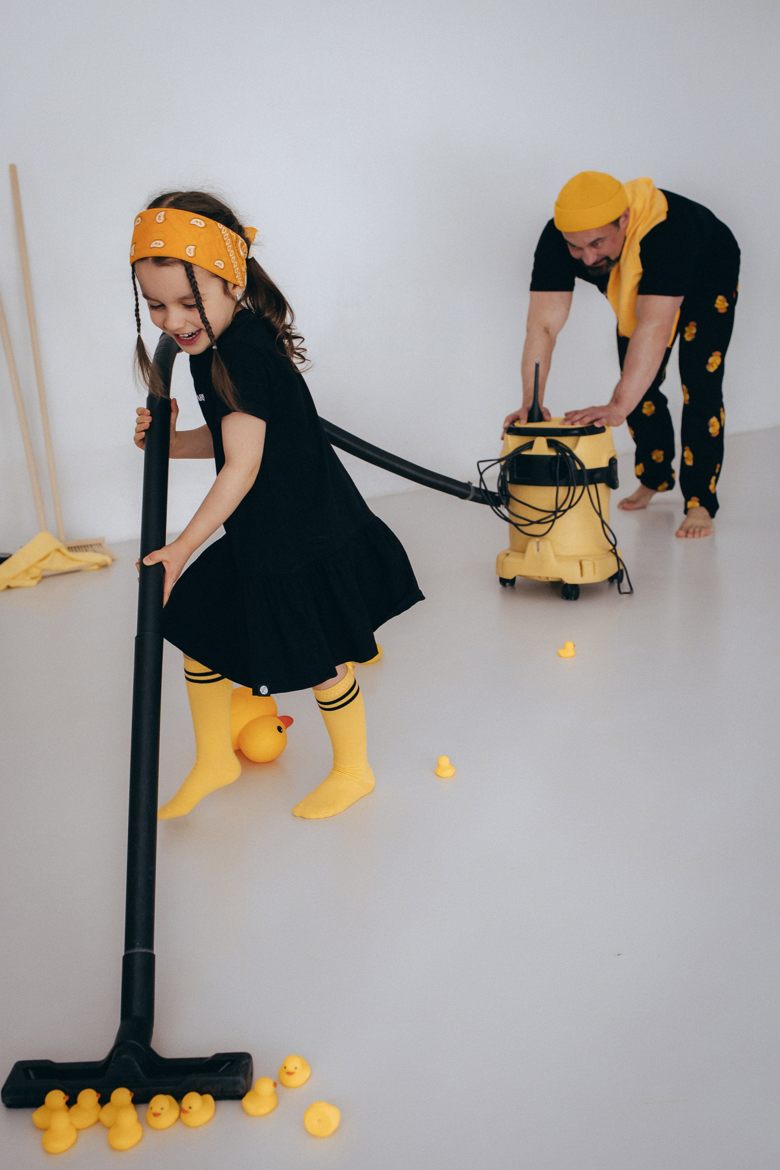 Семейная съемка с утятами. Семейный фотограф в Москве, Щелково, Фрязино _ Виктория Степанова