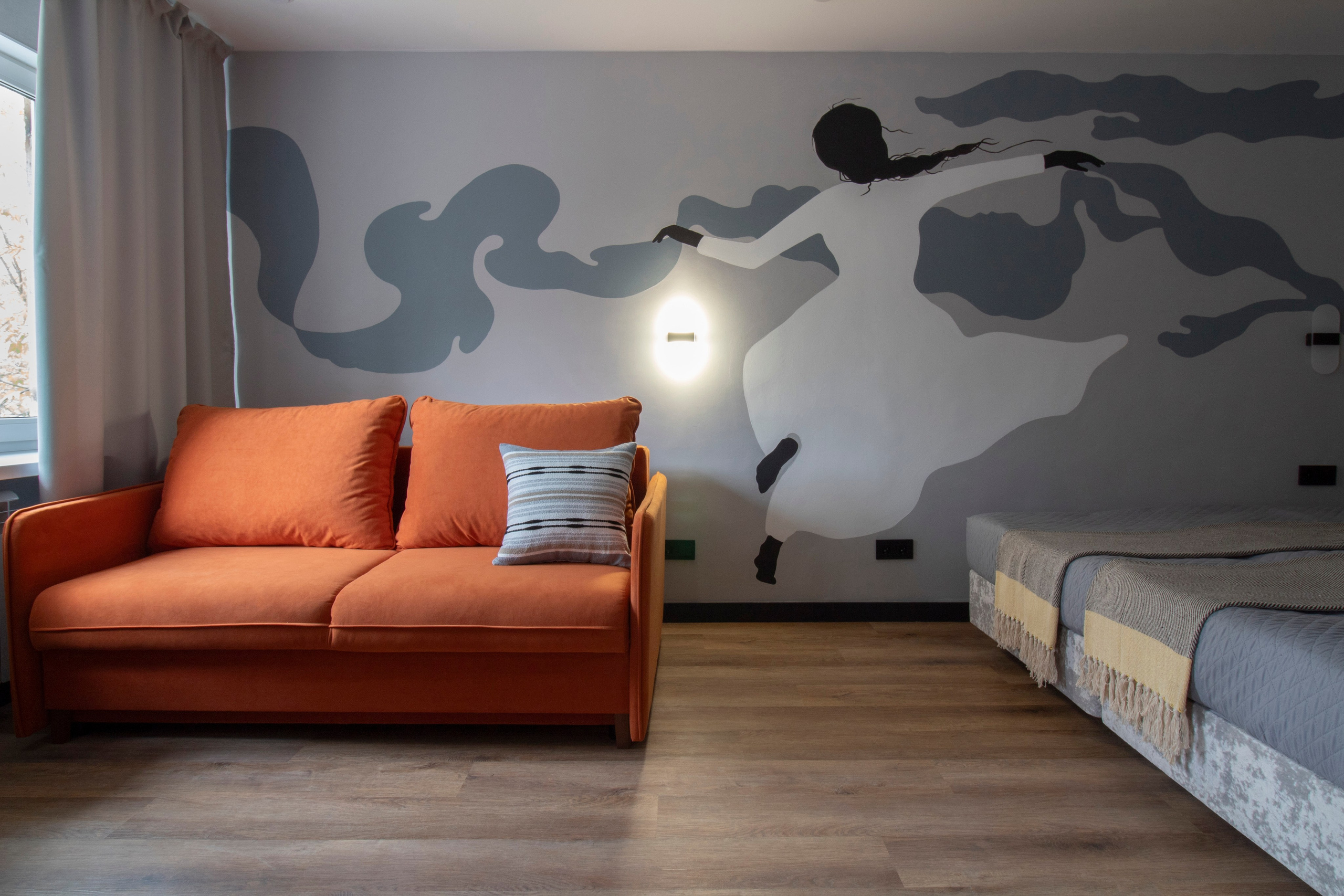 Квартира для посуточной сдачи в аренду. Екатеринбург. Хоумстейджинг и дизайн. Екатеринбург