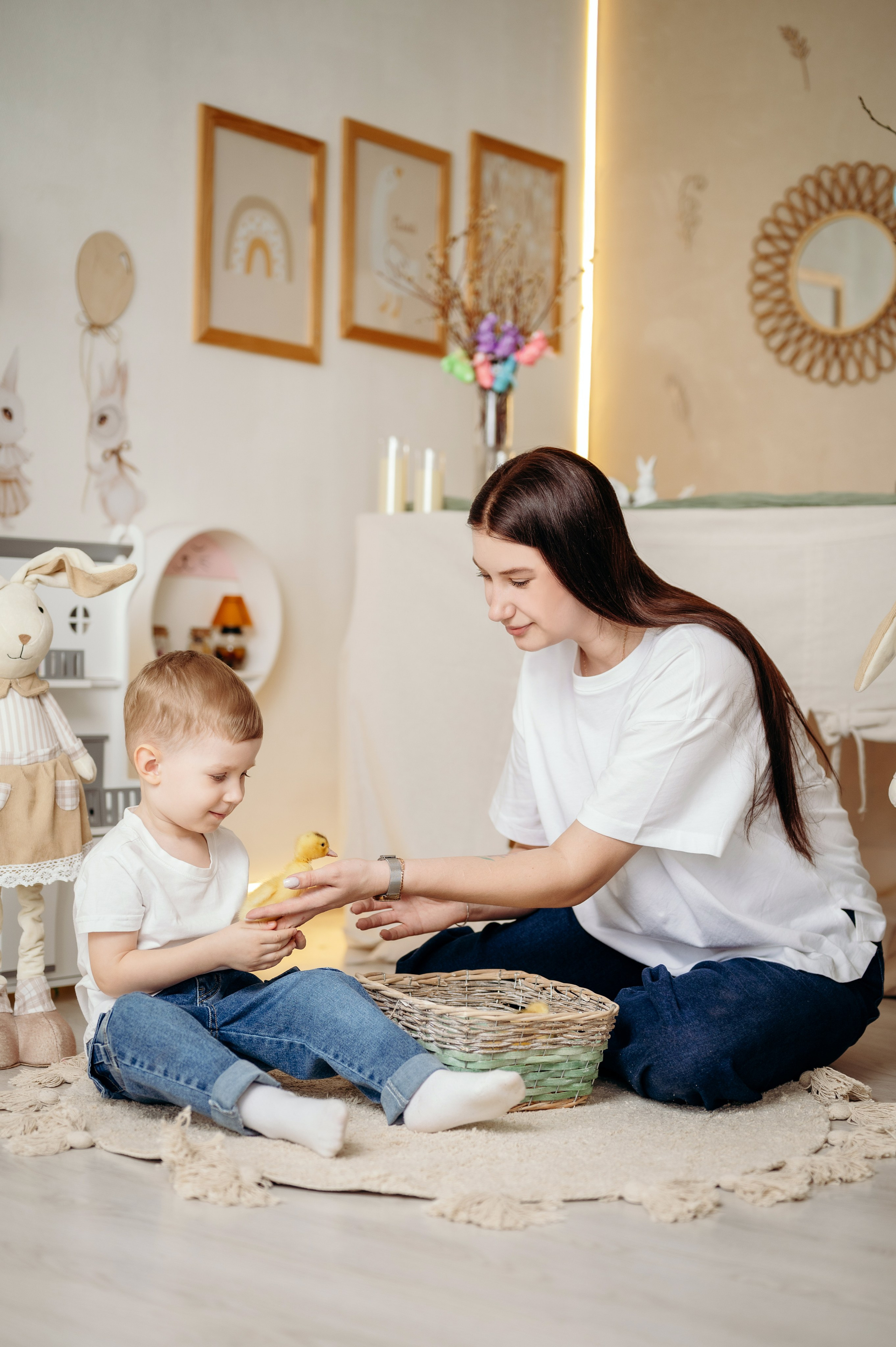 С утятами. Фотограф на Крещение и Венчание в Оренбурге и Оренбургской области Наталья Мулина