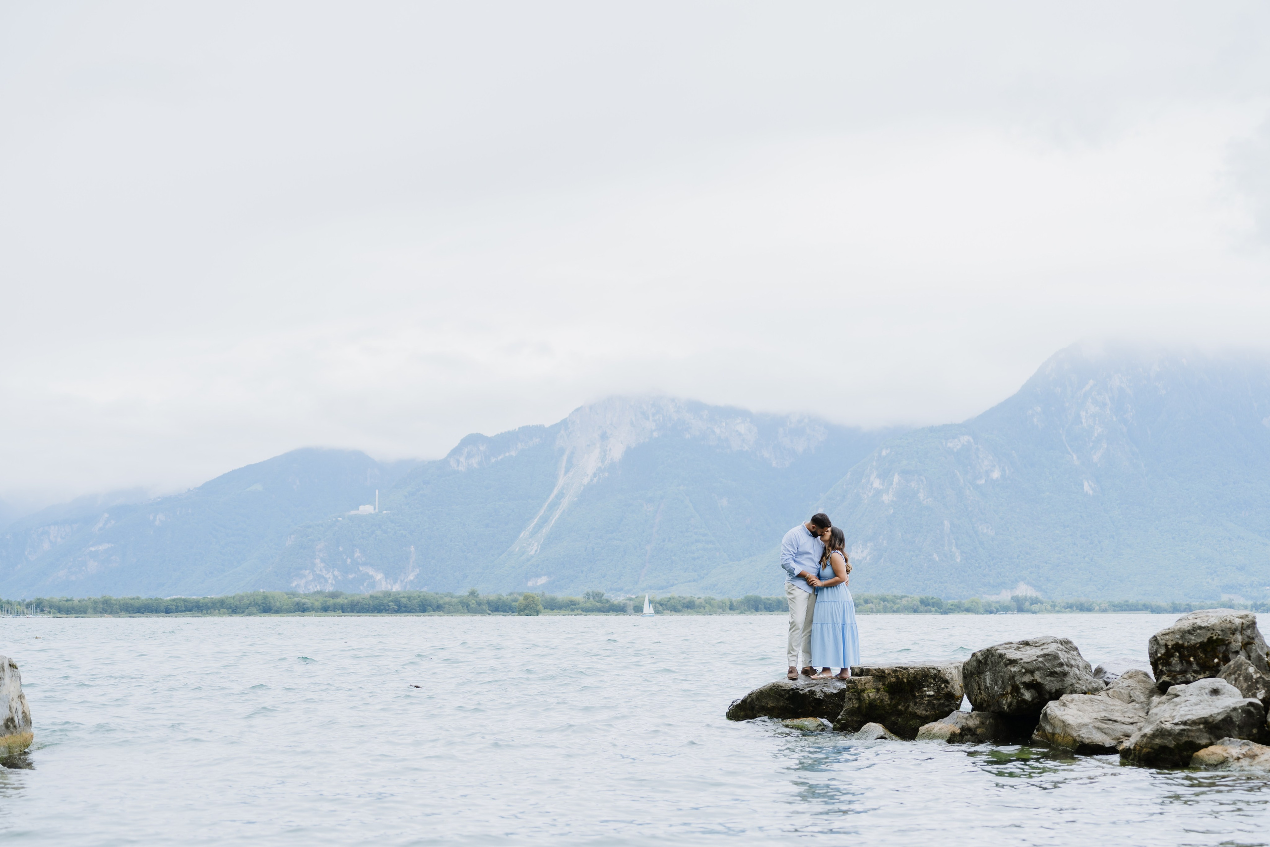Krishna & Ravi | Proposal Montreux. Professional Wedding Photographer Geneva & Romande Switzerland | Tanya Creator