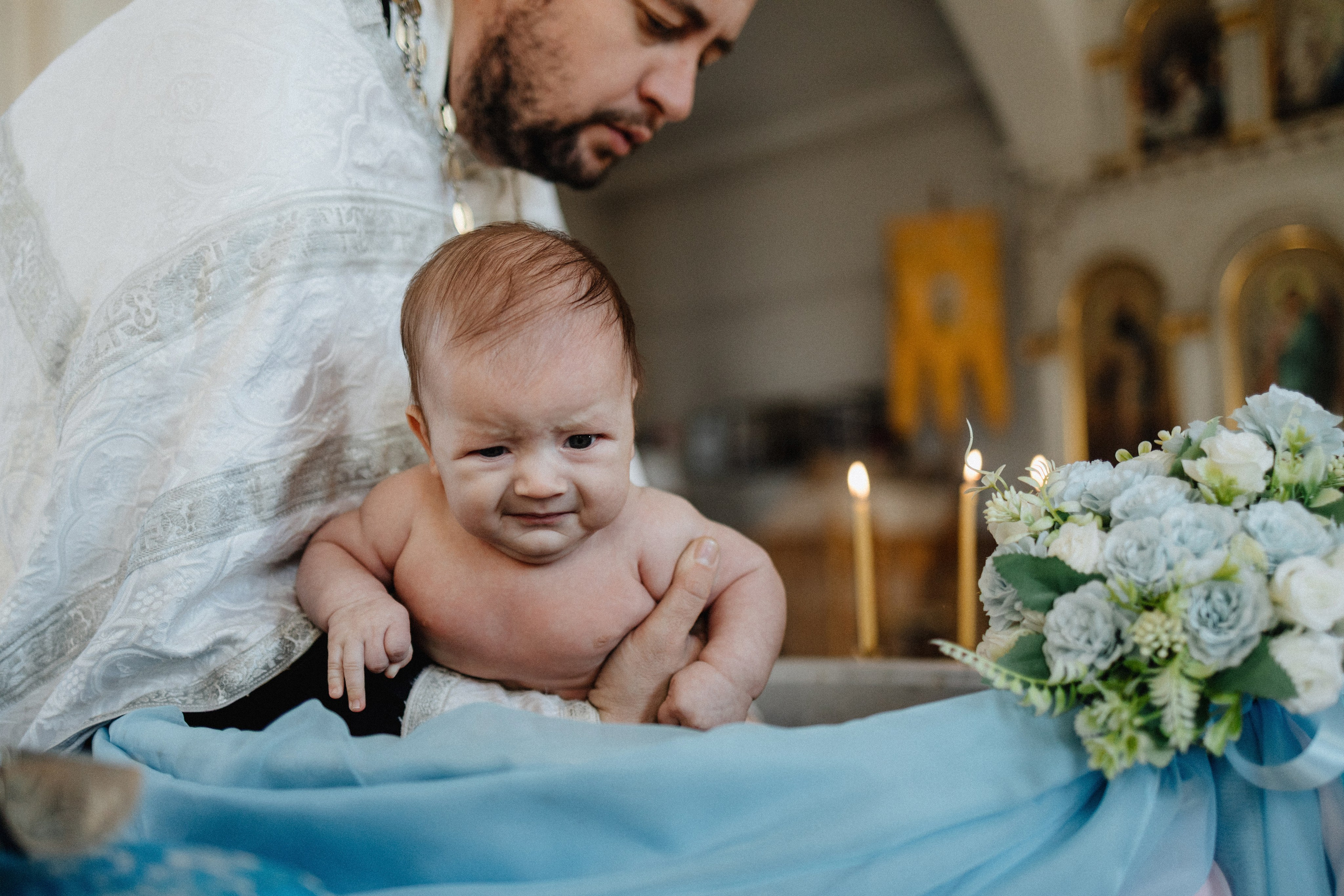 Крещение. Семейный лайфстайл фотограф в г. Липецк